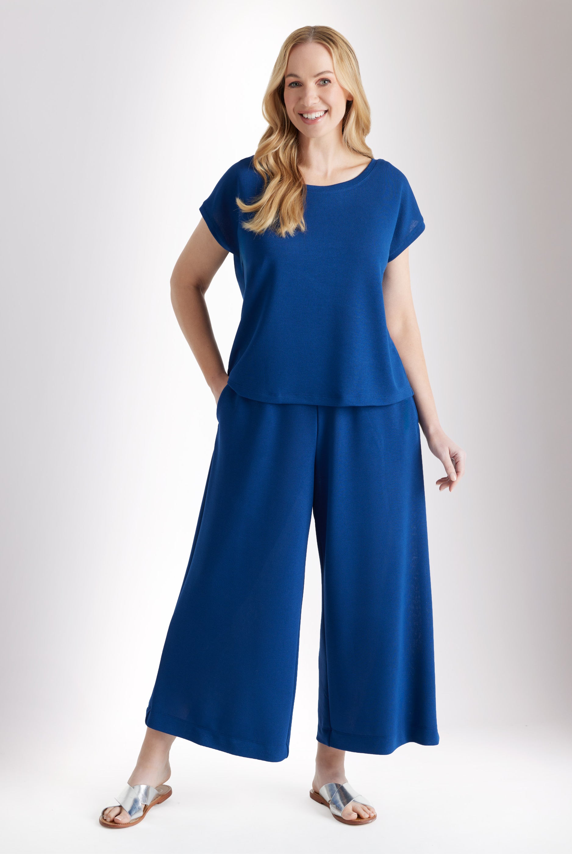 Weite Culotte HAJUPA aus Viskose - Feinstrick - FOX'S - Fashion
