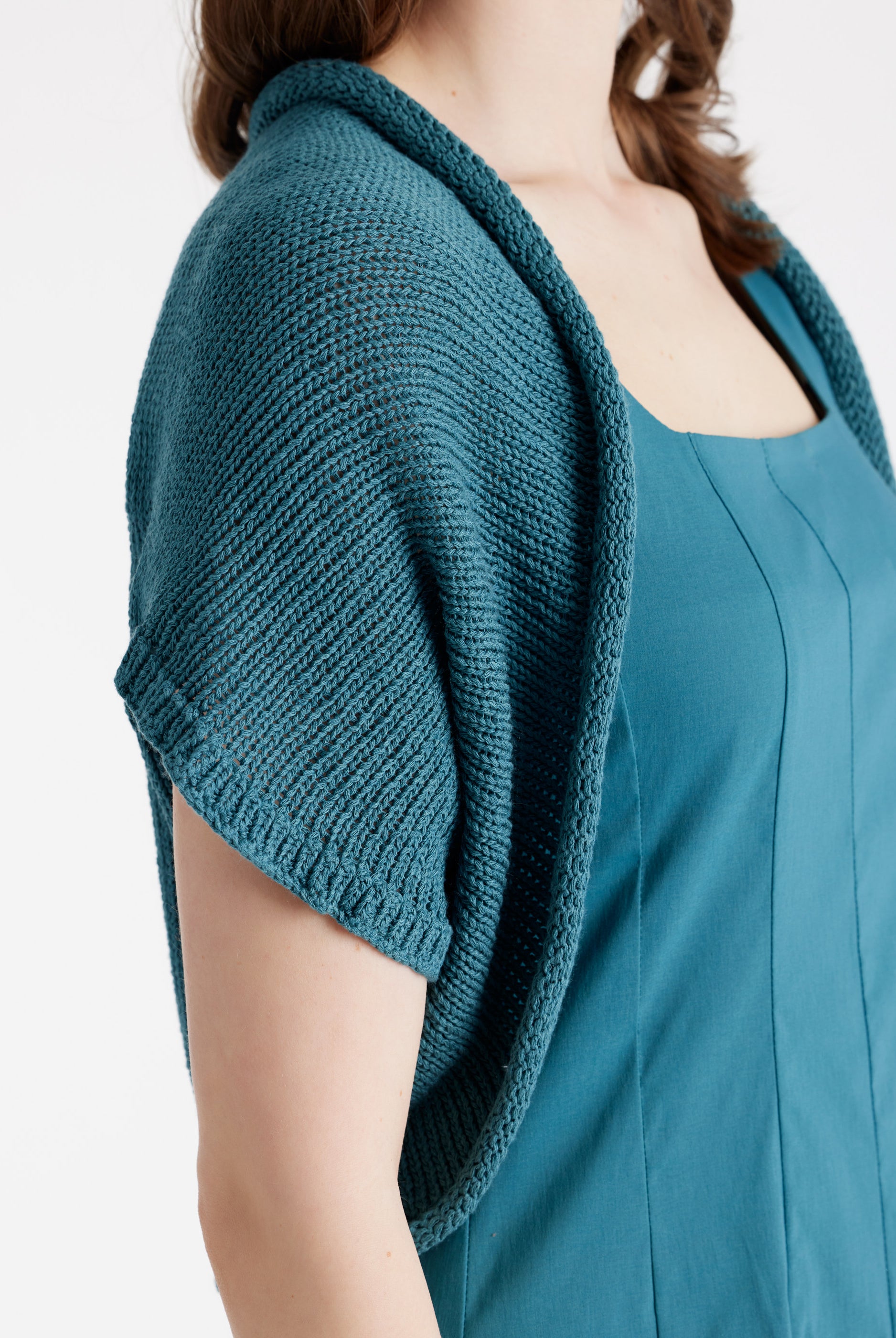 Weiter Strickbolero IPBOLLY aus Baumwollmix - FOX'S - Fashion