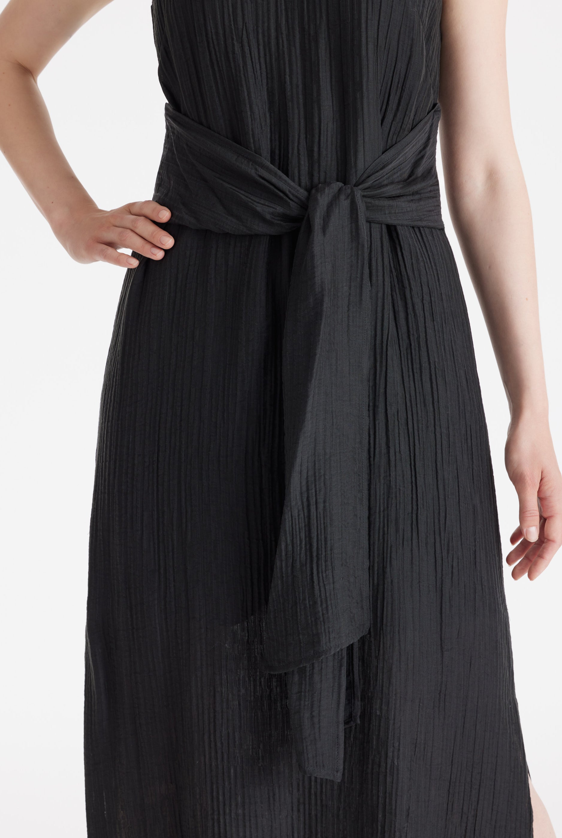 Gerades Midi - Kleid NATAVA aus Viskose - Lyocell - Mix - FOX'S - Fashion