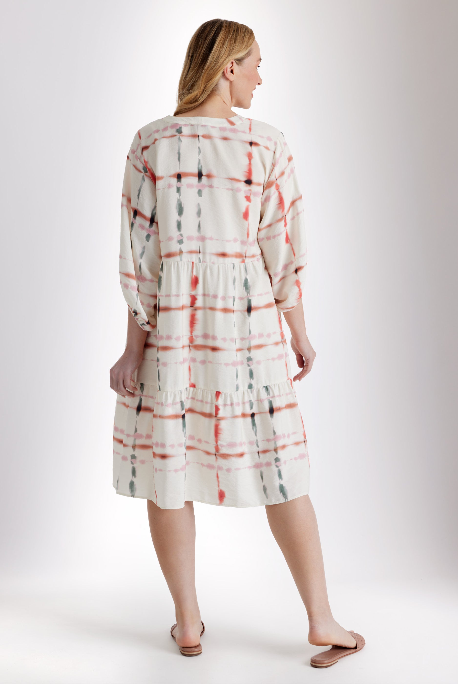 Kleid XYLONA aus Viskose - Mix in A - Linie - FOX'S - Fashion