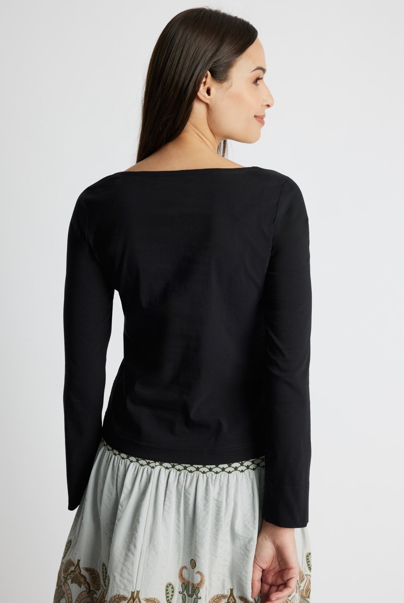 Gerade Bluse BONIUS aus leichtem Baumwoll-Mix mit Stretch - FOX'S-Fashion