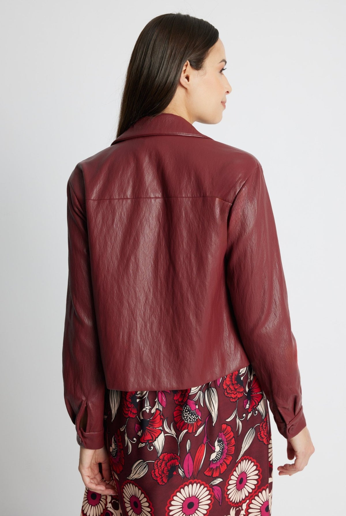 Gerade Jacke WIATA aus Lederimitat - FOX'S-Fashion