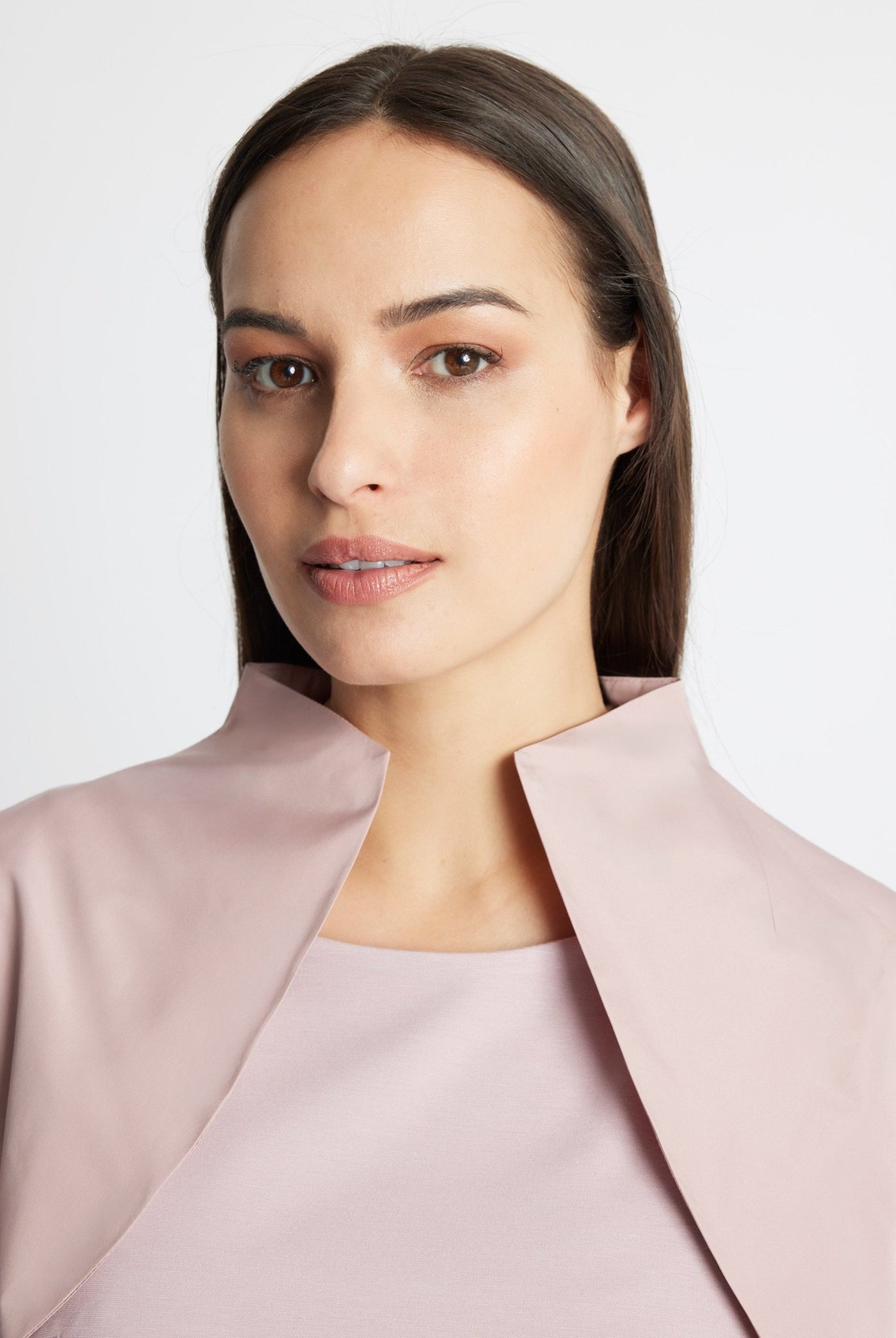 Gerader Bolero SUBOLI aus Taft ohne Verschluss - FOX'S-Fashion