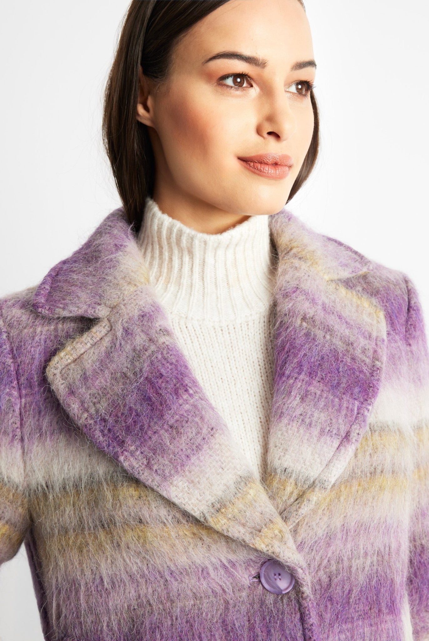 Gerader Mantel MIPRA aus Woll-Mix - FOX'S-Fashion