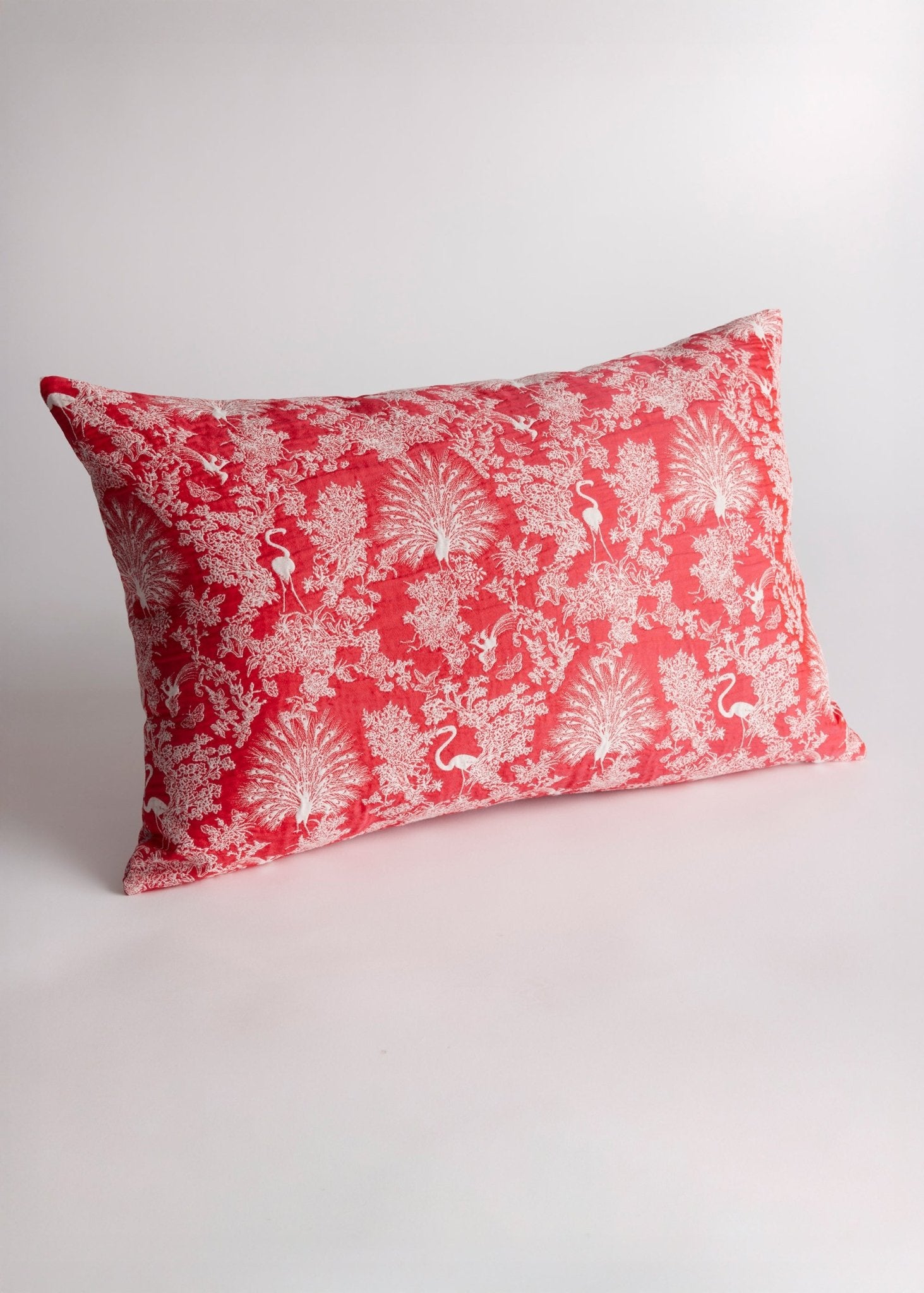 Gewebte Dekokissenhülle EVELIN in edlem Jacquard aus Baumwoll - Viskose - Mix - FOX'S - Fashion