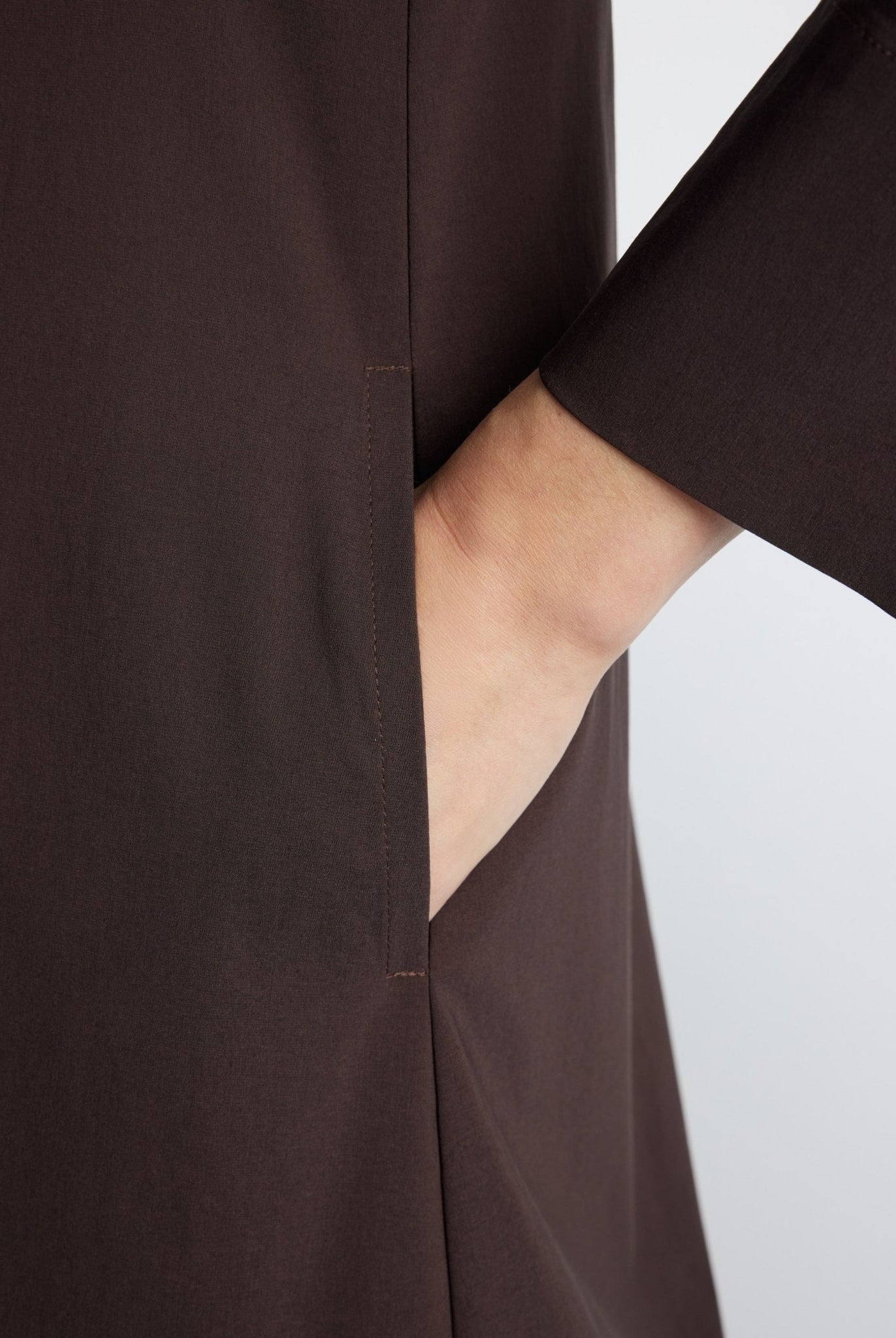 Knielange Tunika JAIZA aus Viskose-Mix mit Stretch - FOX'S-Fashion
