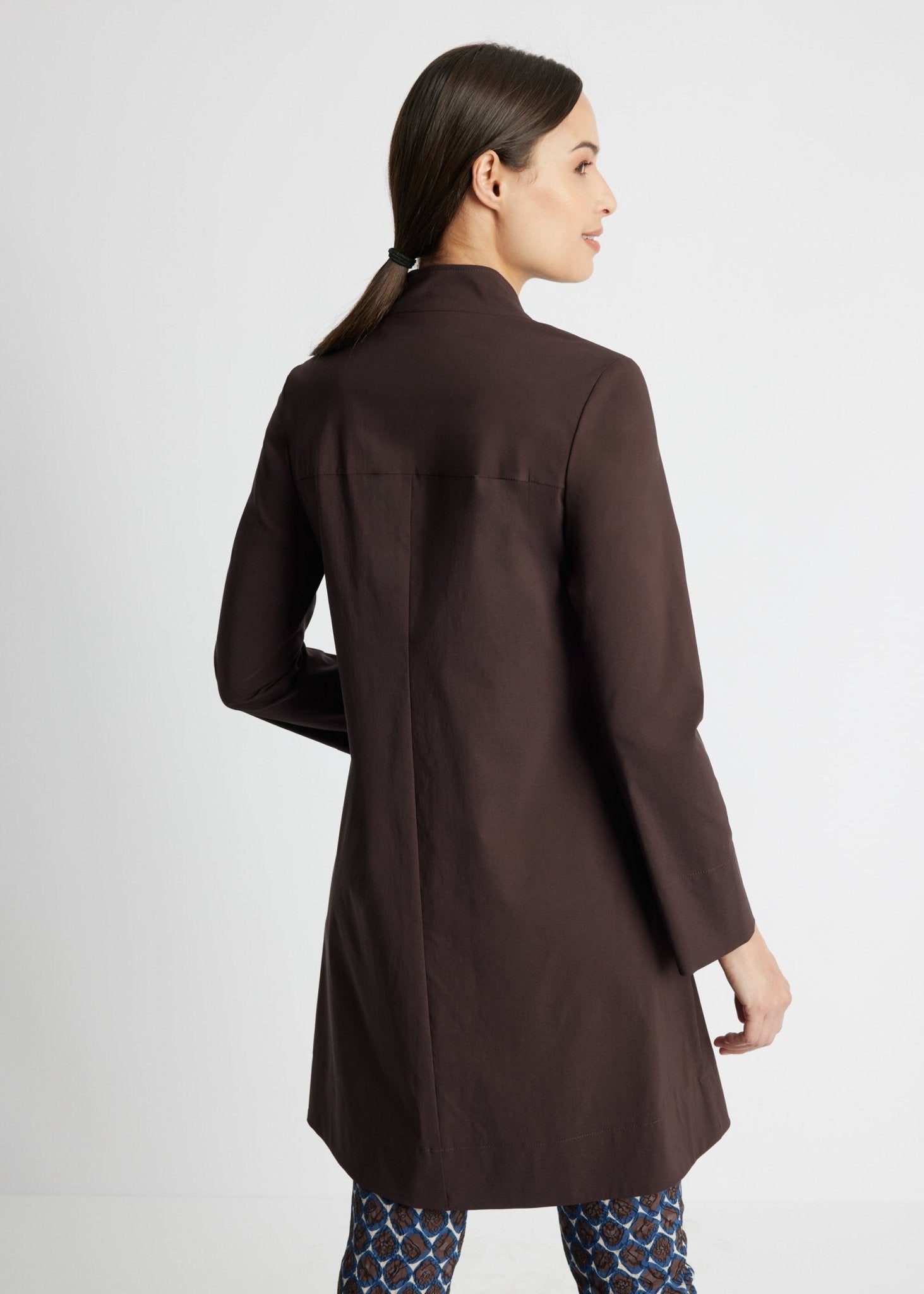 Knielange Tunika JAIZA aus Viskose-Mix mit Stretch - FOX'S-Fashion