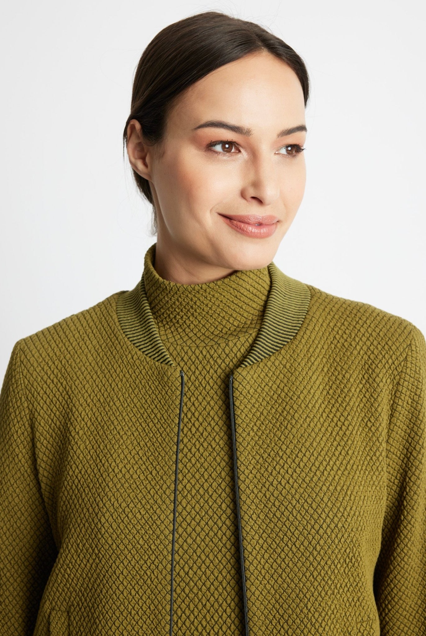 Kurze Blousonjacke PASJAKI aus Viskose-Mix - FOX'S-Fashion