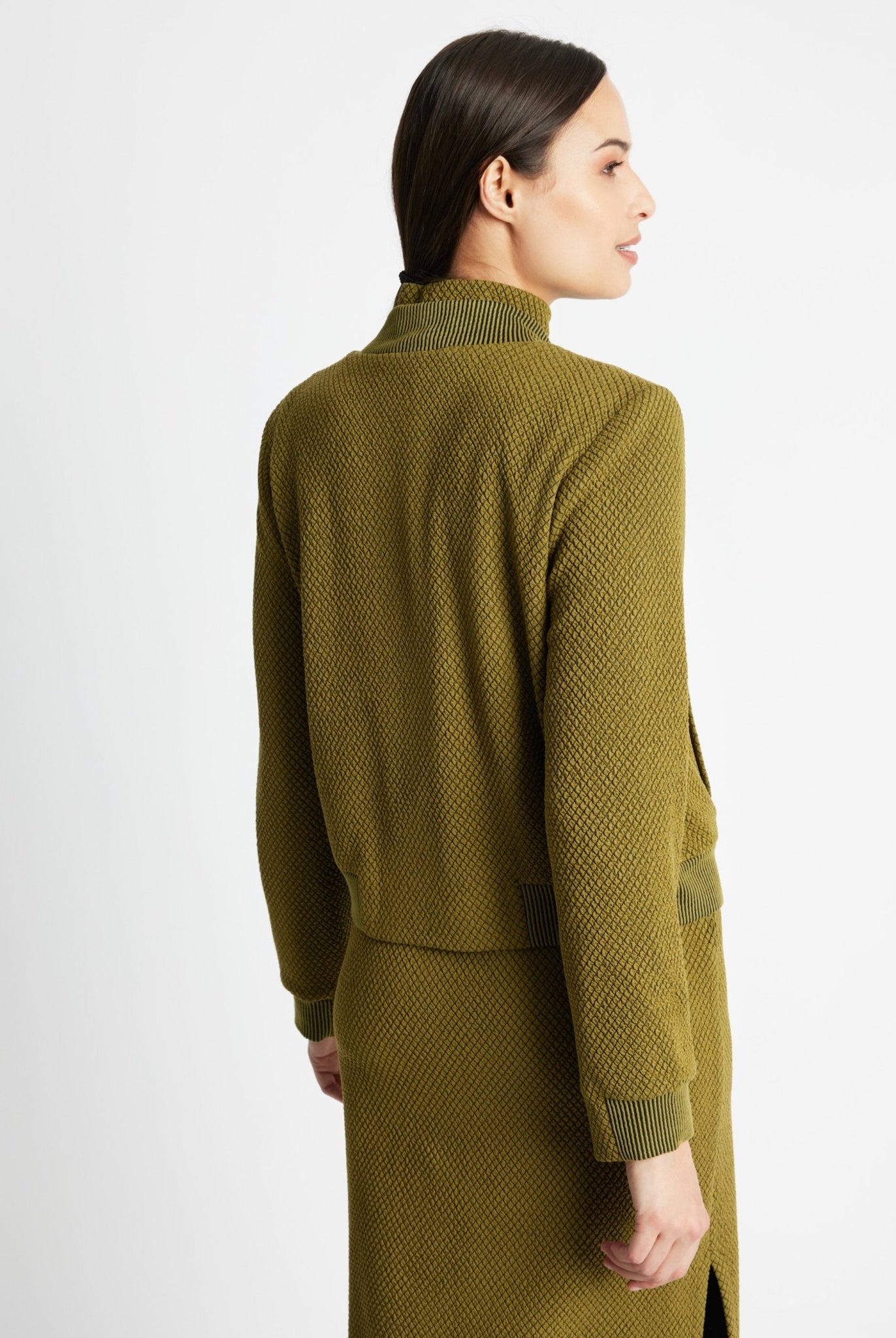 Kurze Blousonjacke PASJAKI aus Viskose-Mix - FOX'S-Fashion