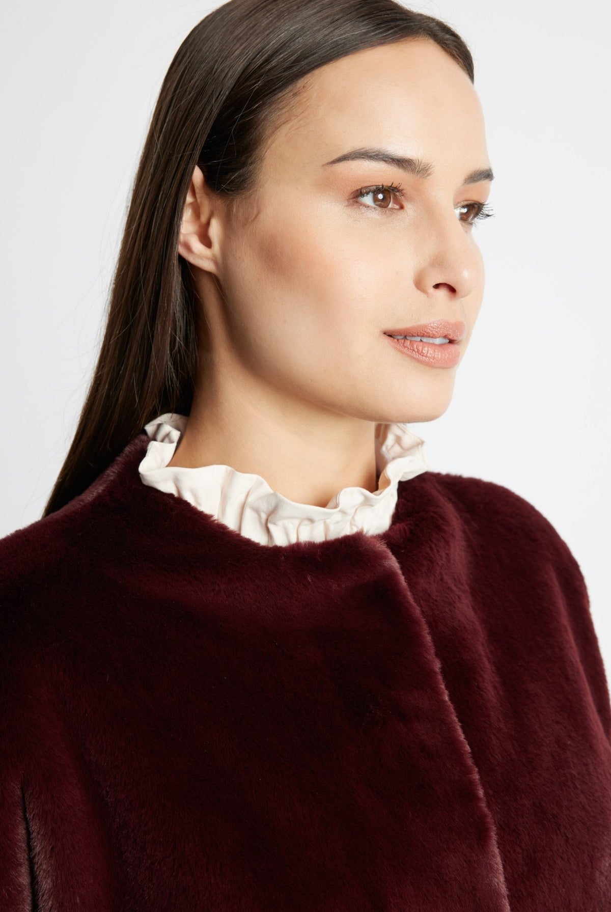 Kurze Jacke TEXAVO aus Kunstfell - FOX'S-Fashion