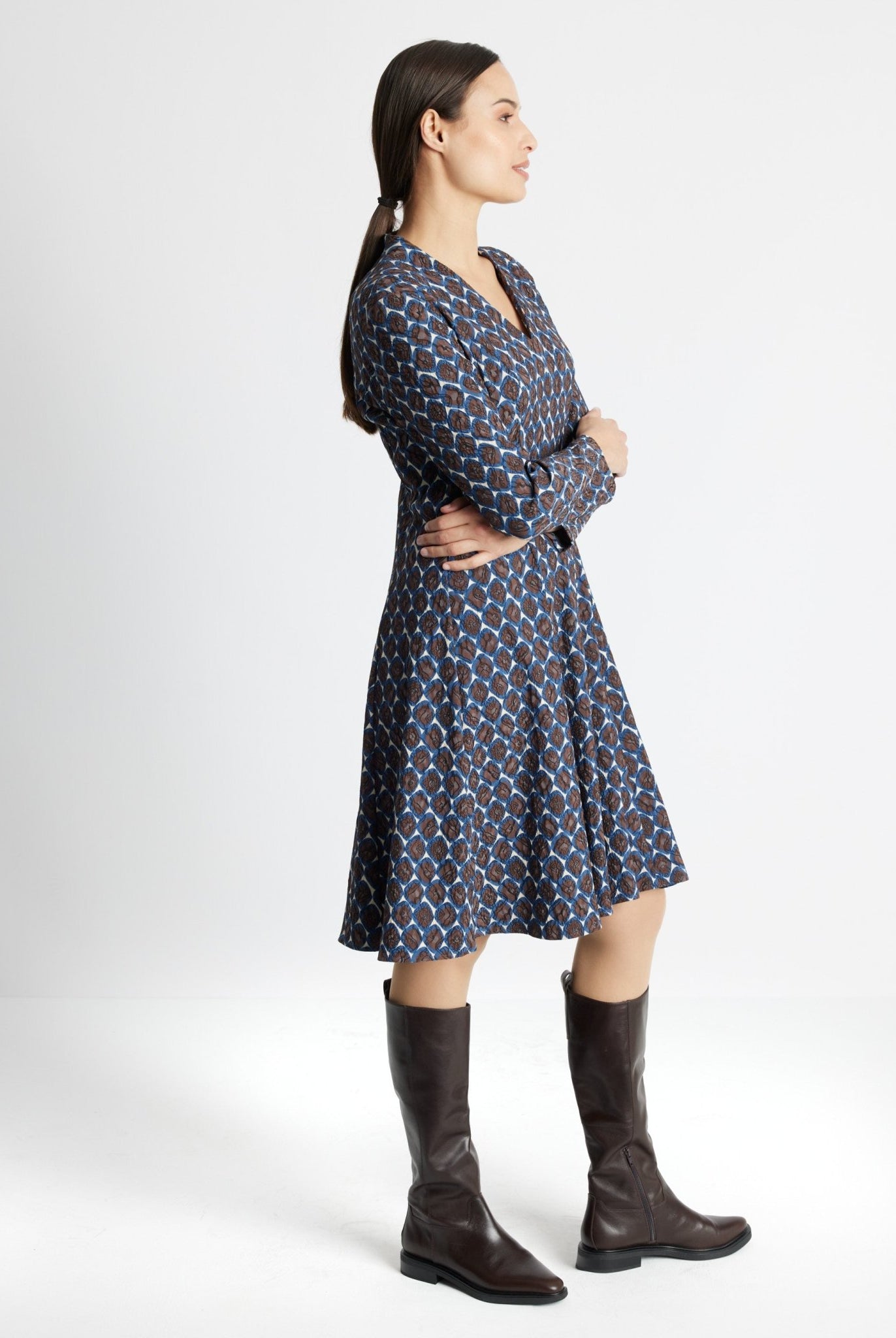 Kurzes Kleid ERAYSA aus Viskose-Mix - FOX'S-Fashion