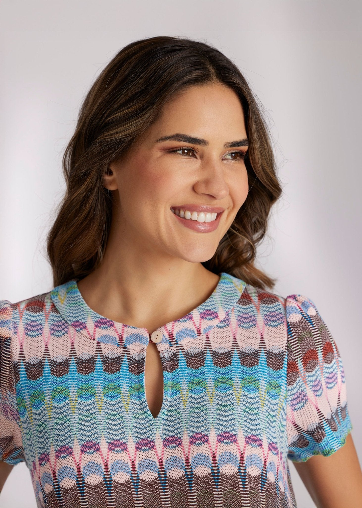 Kurzes Kleid TAOPIA aus Baumwoll - Mix in A - Linie - FOX'S - Fashion