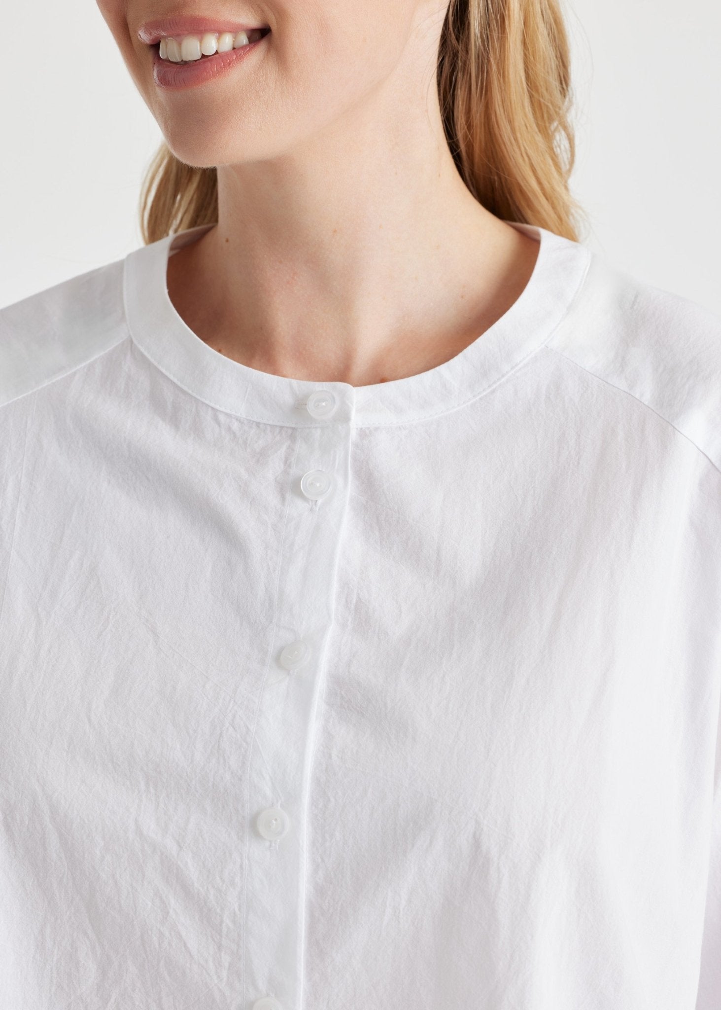 Legere Bluse BLOMBERGA aus 100 % Baumwolle - FOX'S - Fashion
