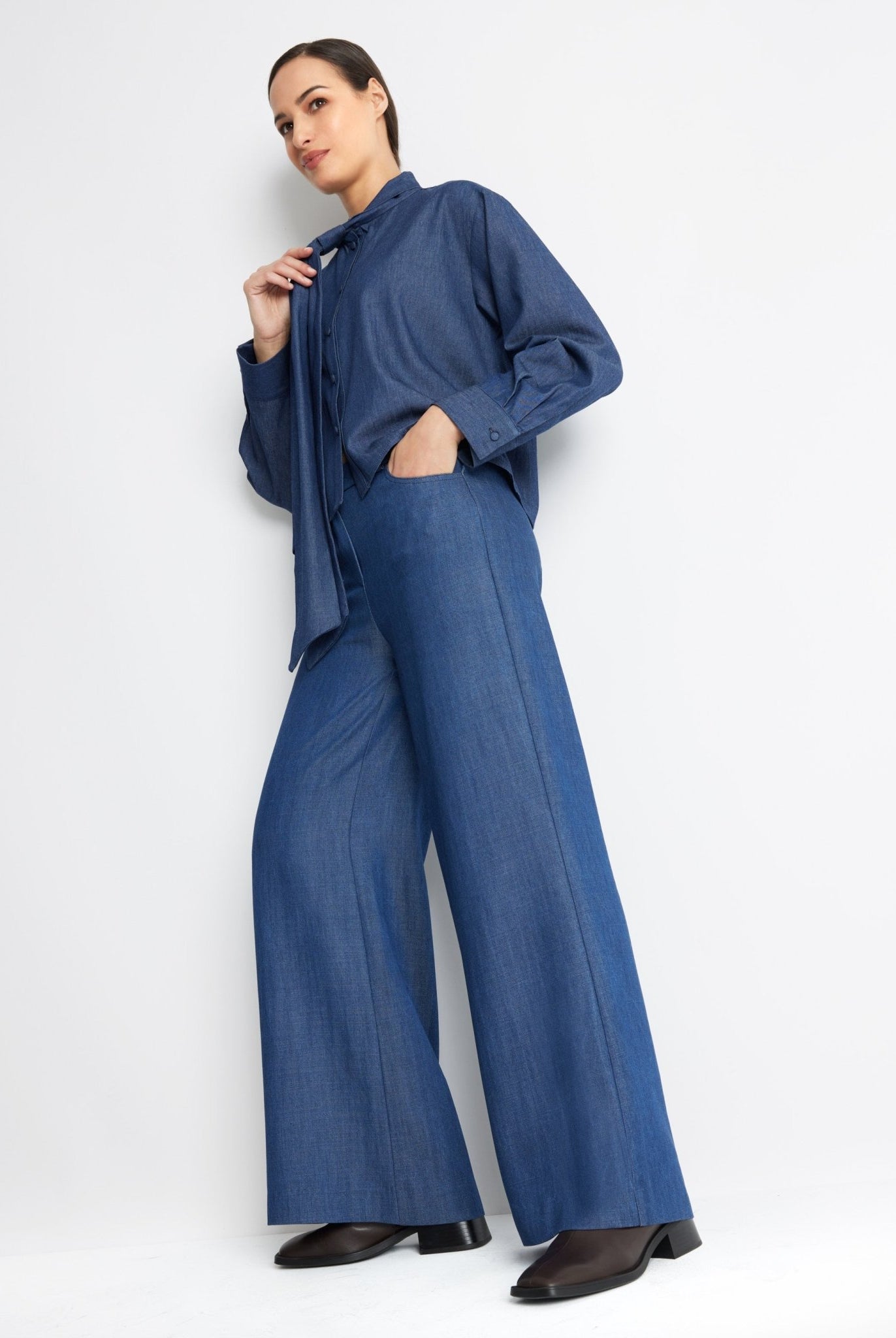 Legere Bluse NABLUES aus 100 % Baumwolle - FOX'S-Fashion