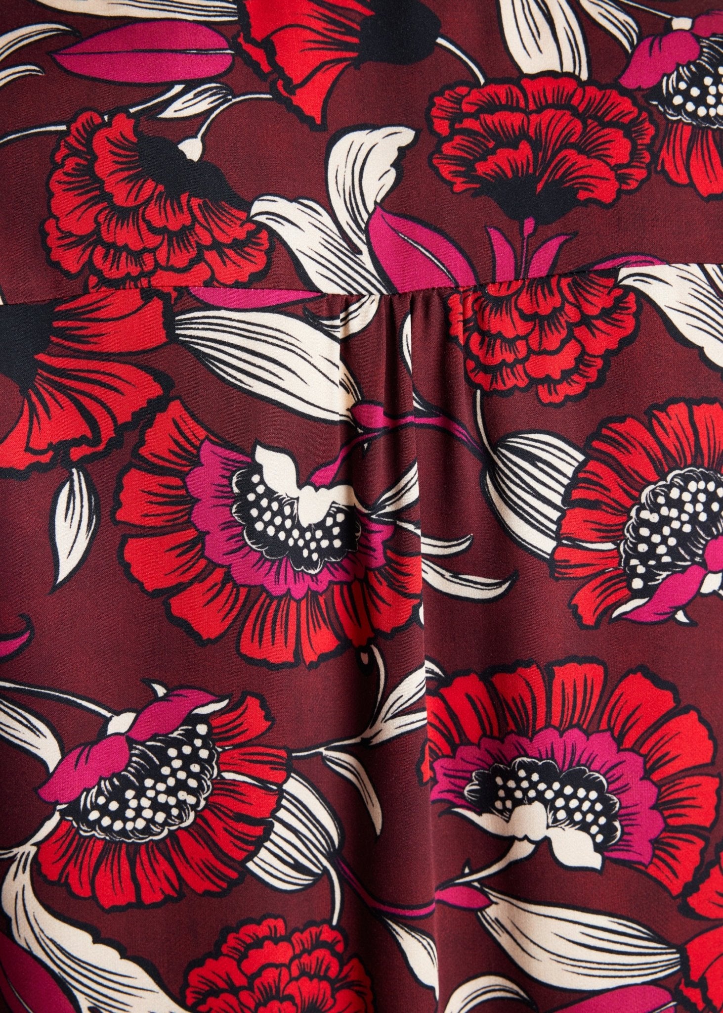 Legere Bluse VALYRA aus 100 % Viskose - FOX'S-Fashion
