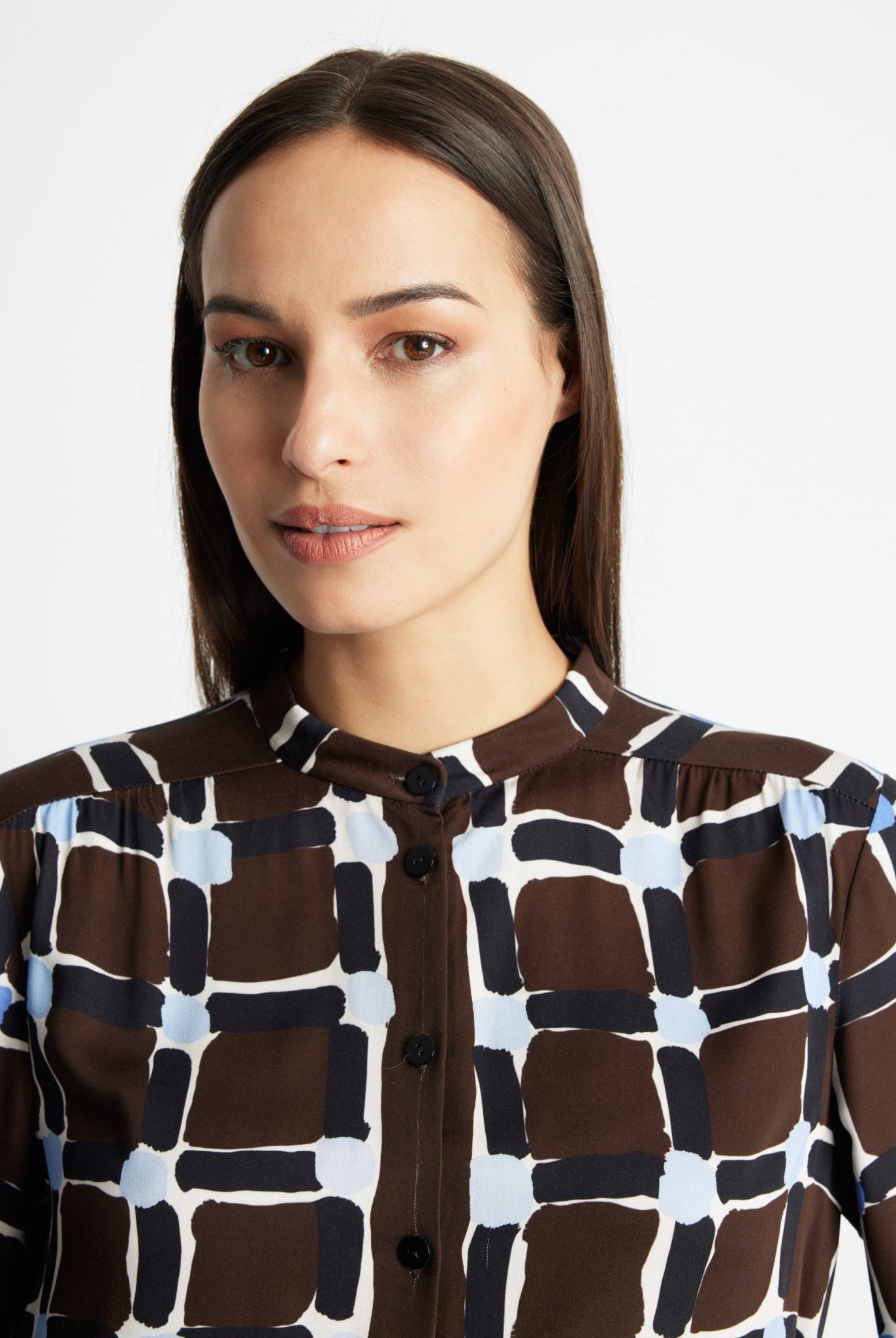 Legere Bluse VALYRA aus 100 % Viskose - FOX'S-Fashion