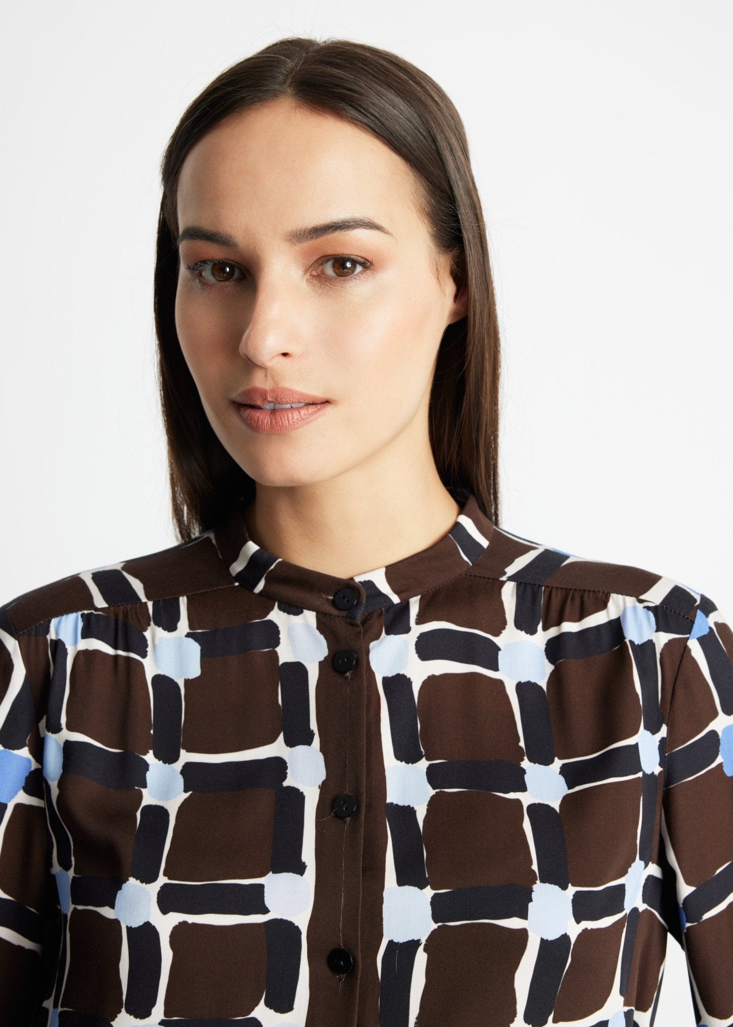 Legere Bluse VALYRA aus 100 % Viskose - FOX'S-Fashion