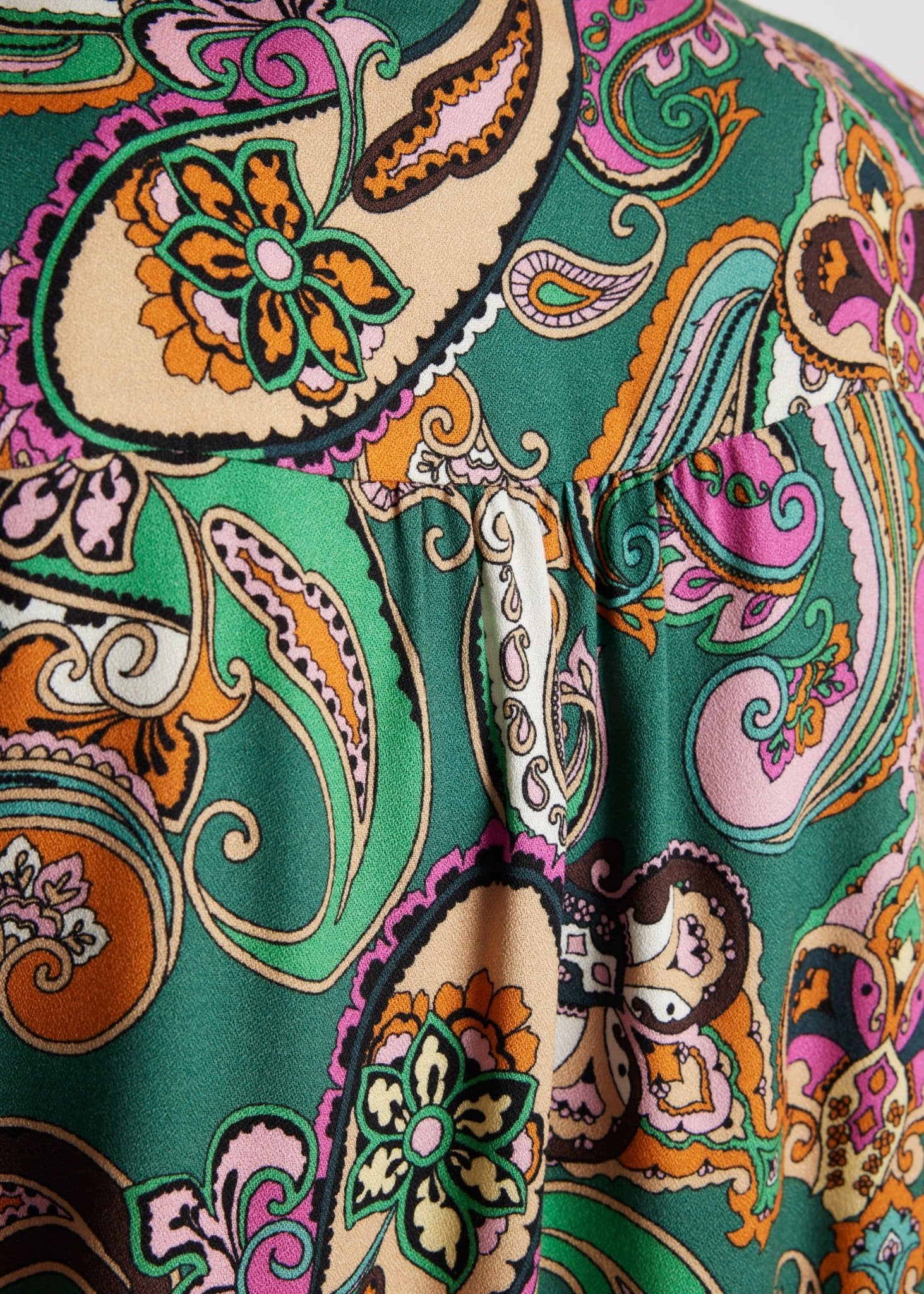 Legere Bluse VYBLUSA aus 100 % Viskose - FOX'S-Fashion