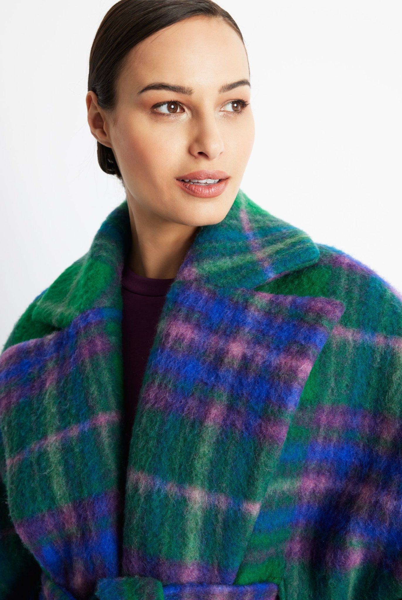 Legere Cape-Jacke KAPILARI aus Schurwolle - FOX'S-Fashion
