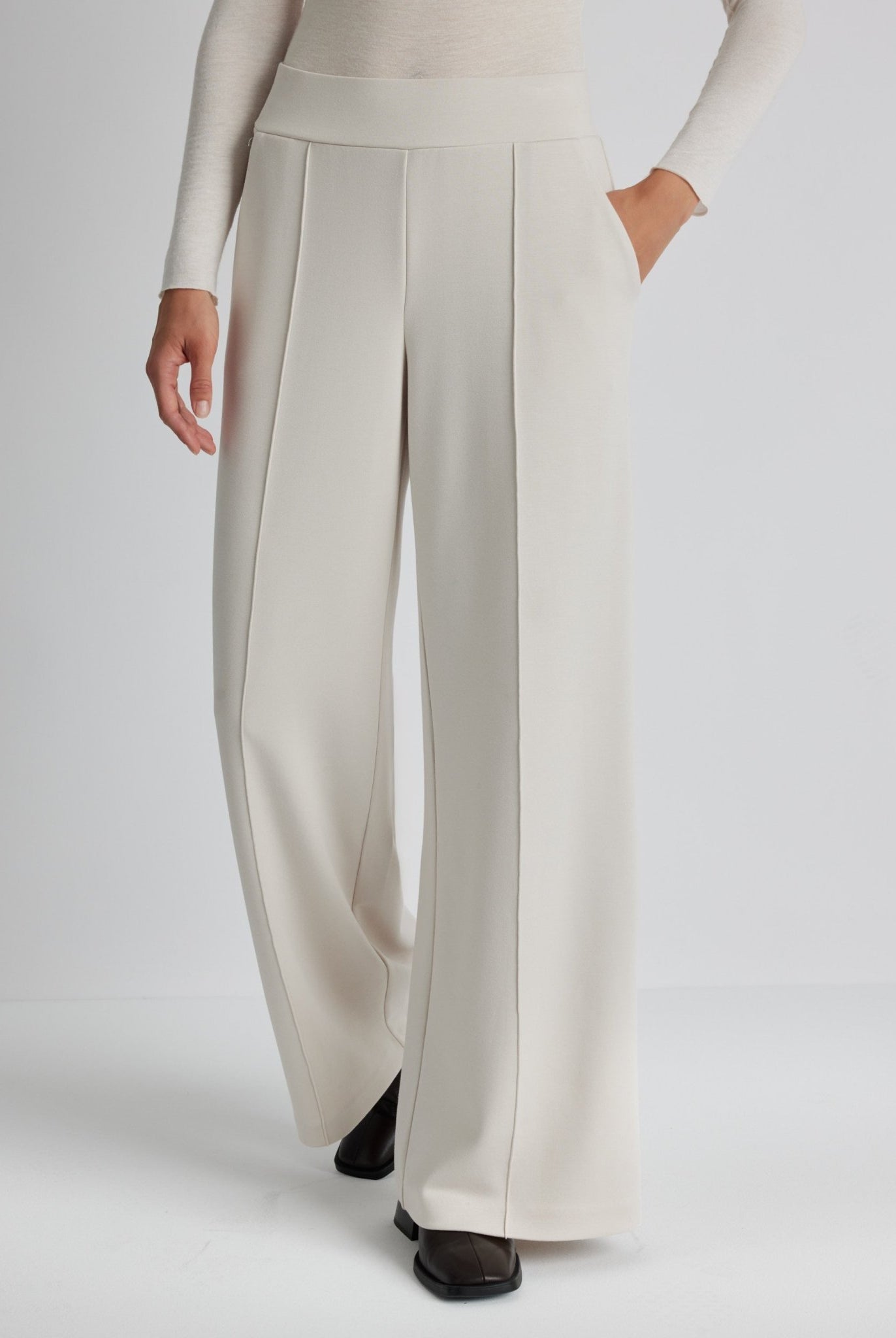 Legere Hose INANA aus Viskose-Mix mit Stretch - FOX'S-Fashion