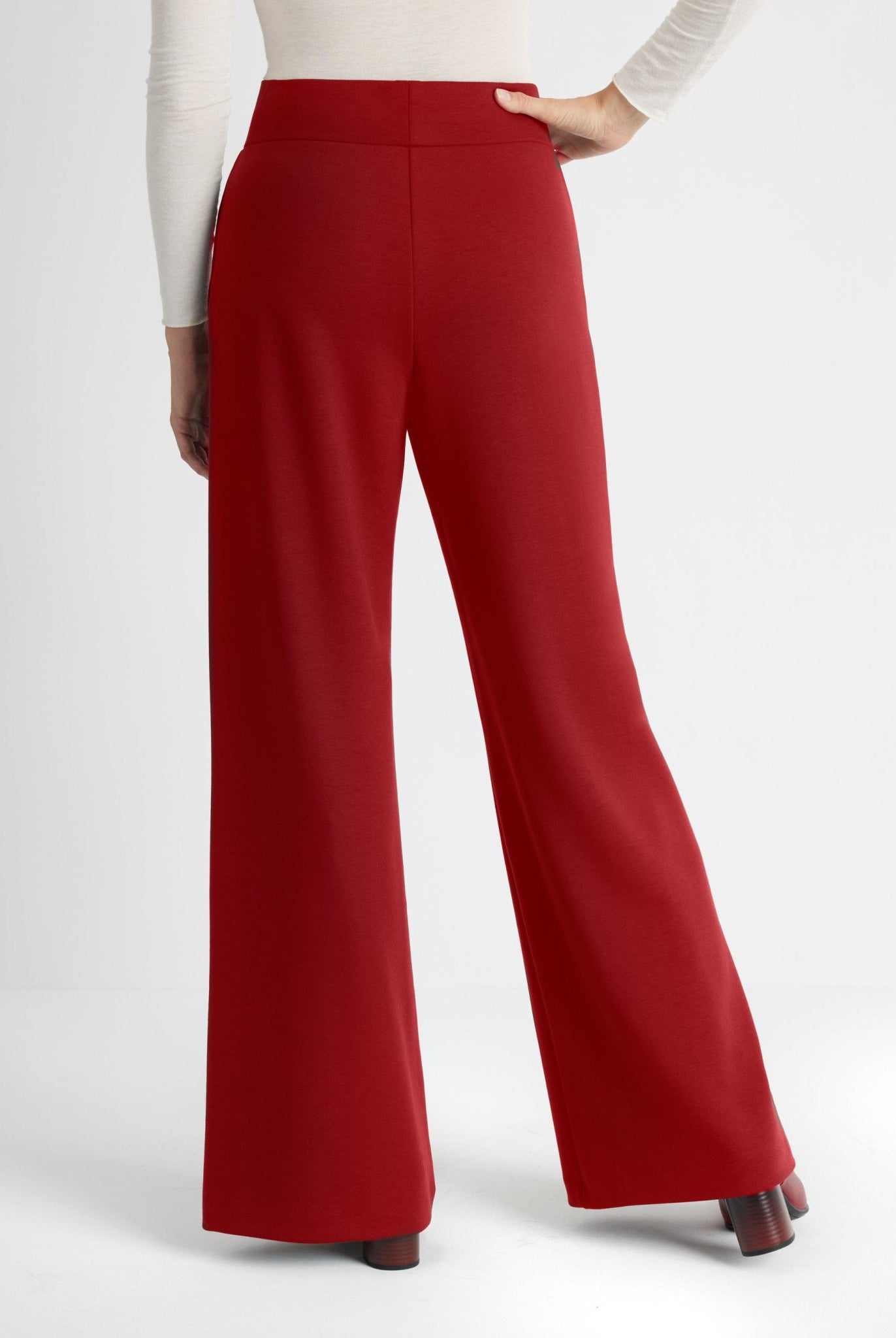 Legere Hose INANA aus Viskose-Mix mit Stretch - FOX'S-Fashion