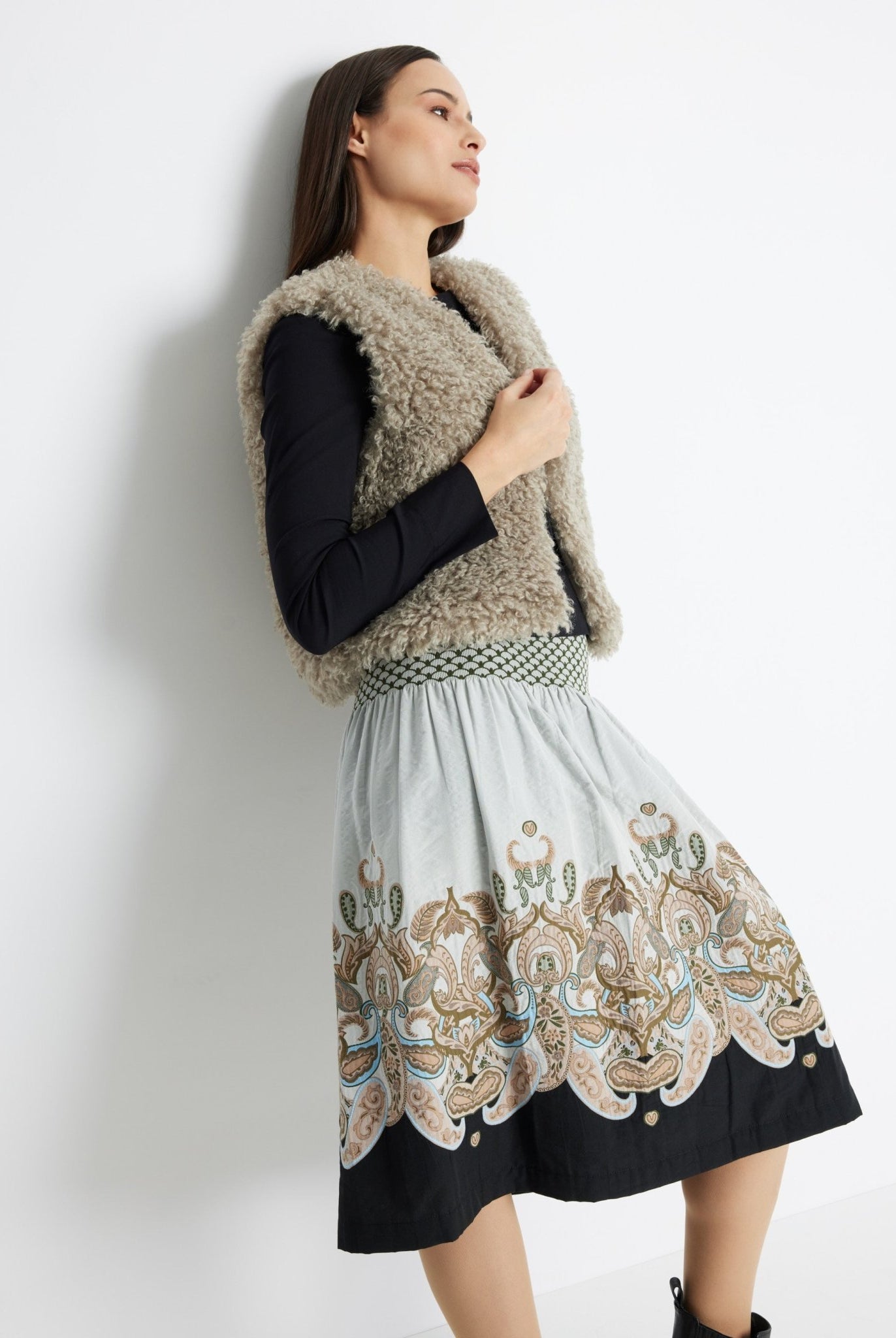 Legere Weste MUWI aus Teddystoff - FOX'S-Fashion