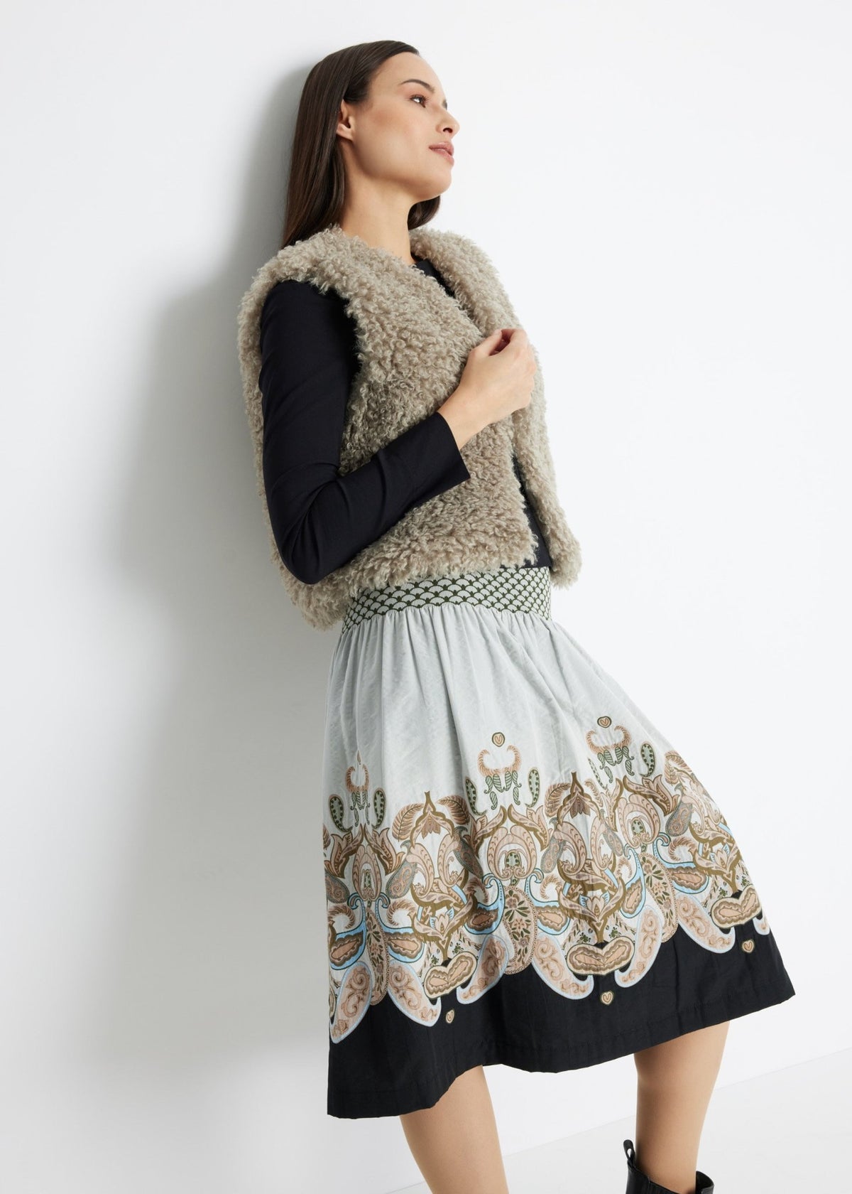 Legere Weste MUWI aus Teddystoff - FOX'S-Fashion