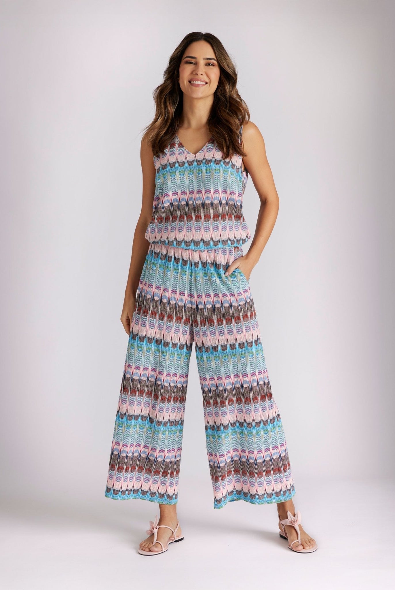 Legerer Jumpsuit TAMPINO aus Baumwoll - Mix - FOX'S - Fashion