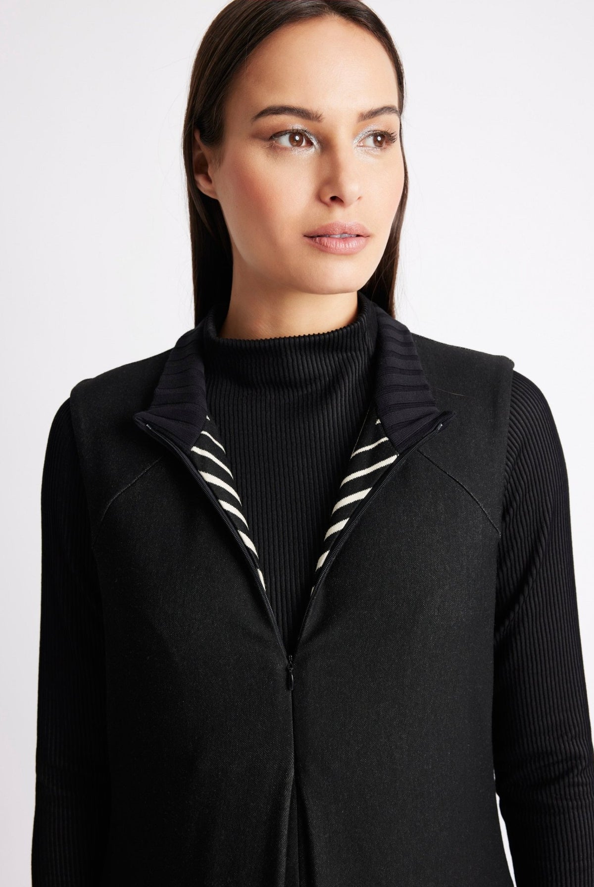 Legerer Jumpsuit YIMSUI aus Feinstrickjersey - FOX'S-Fashion