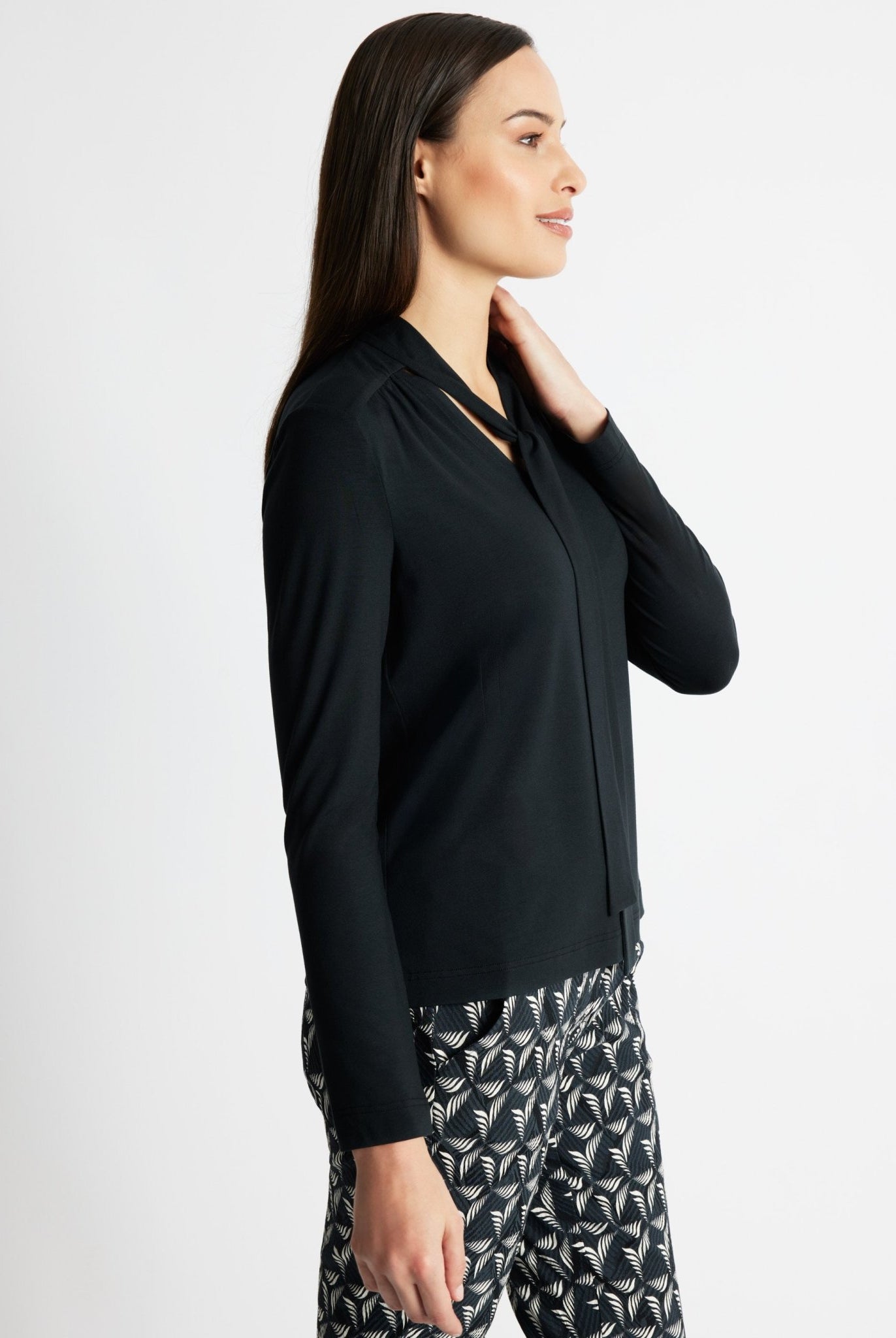 Legeres Shirt CELYNA aus softem Viskosejersey - FOX'S-Fashion