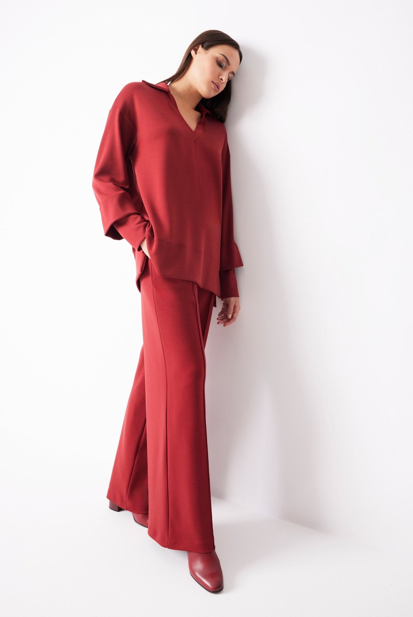 Legeres Sweatshirt ILOPU aus Viskose-Mix - FOX'S-Fashion