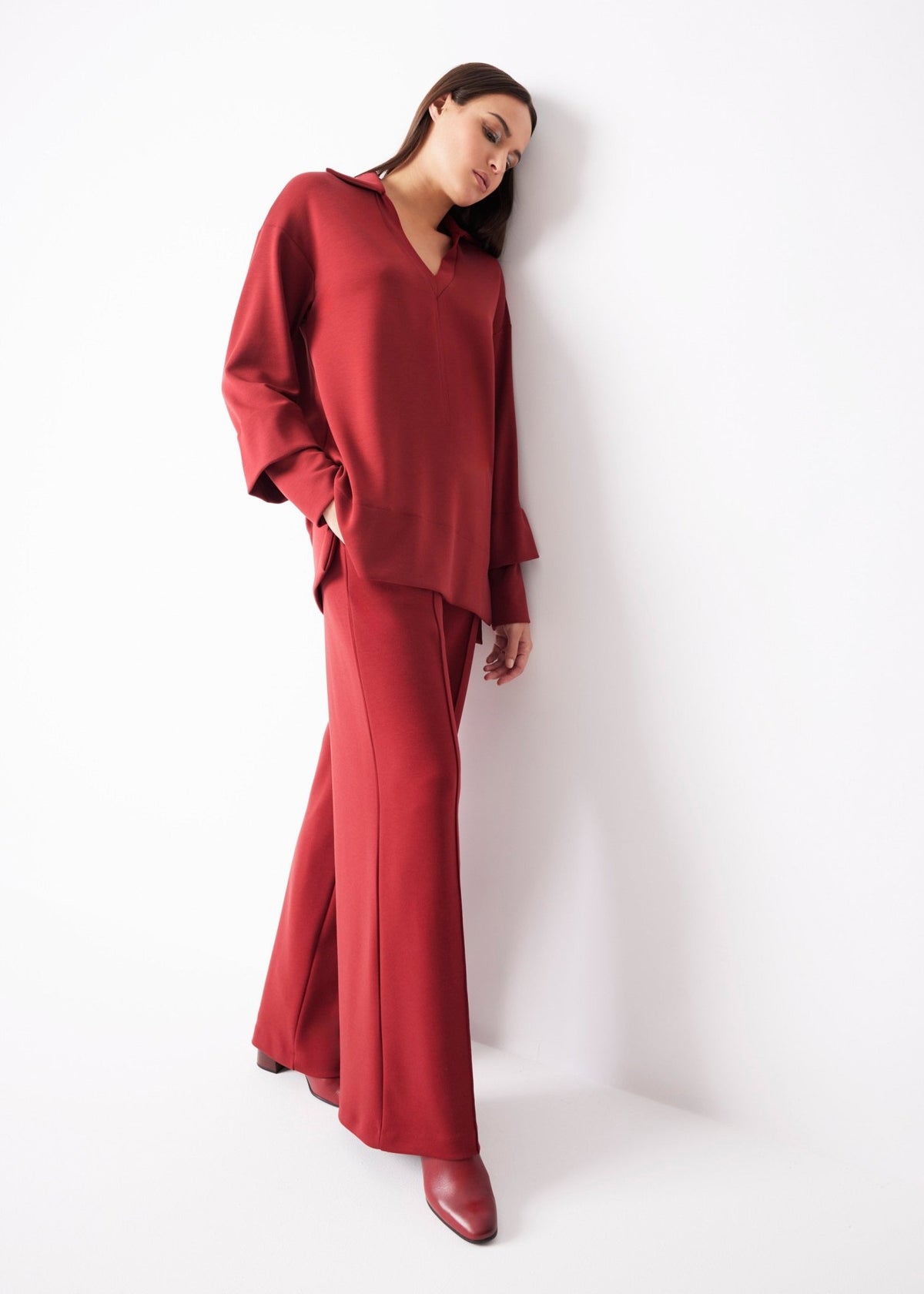Legeres Sweatshirt ILOPU aus Viskose-Mix - FOX'S-Fashion