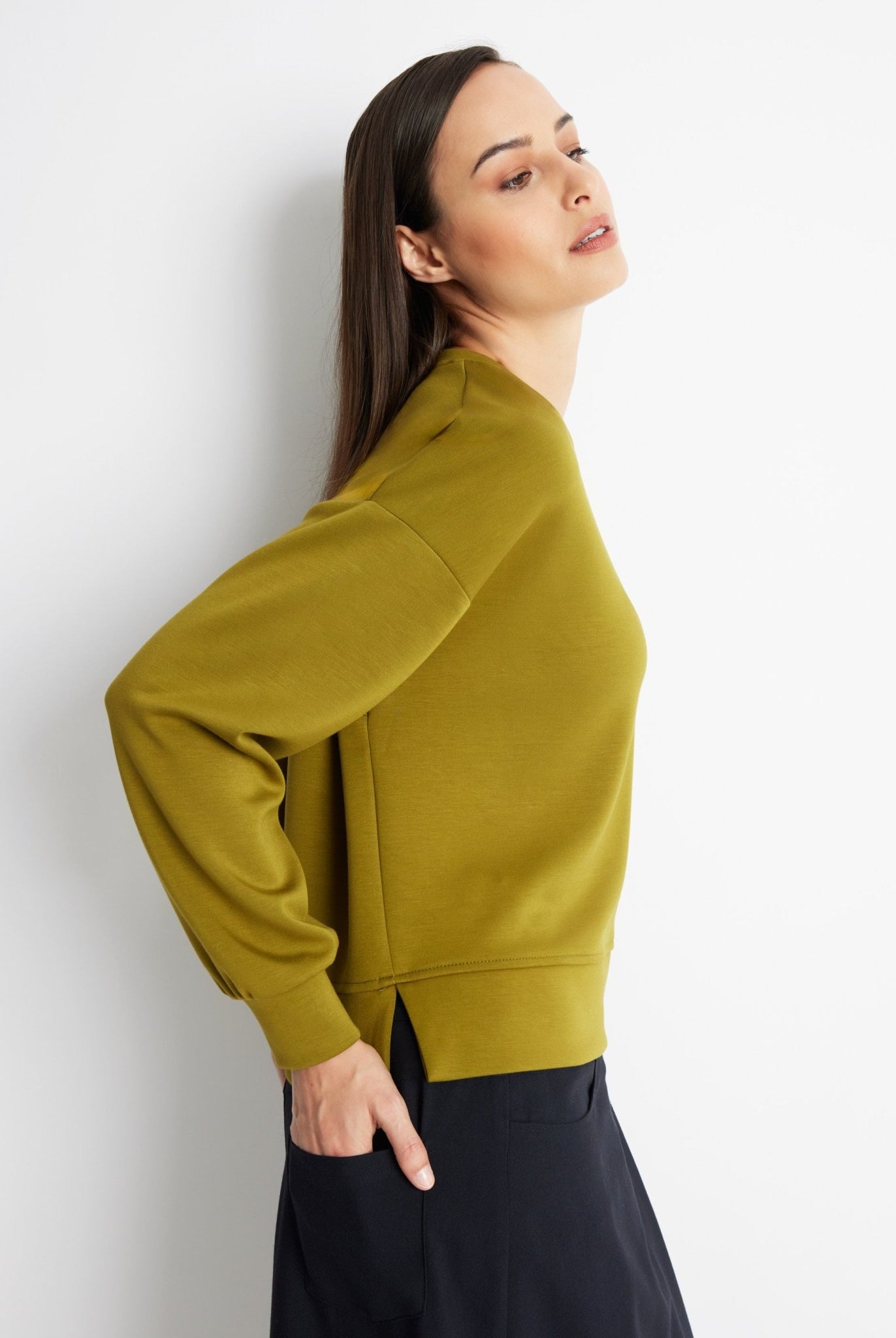 Legeres Sweatshirt NUPULI aus Viskose-Mix - FOX'S-Fashion