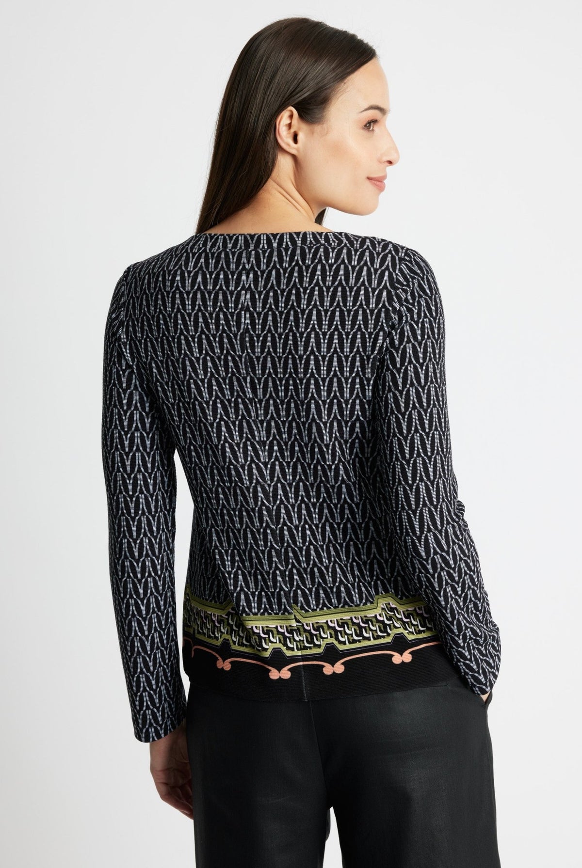 Leicht taillierter Pullover RAPULO aus Viskose-Mix - FOX'S-Fashion