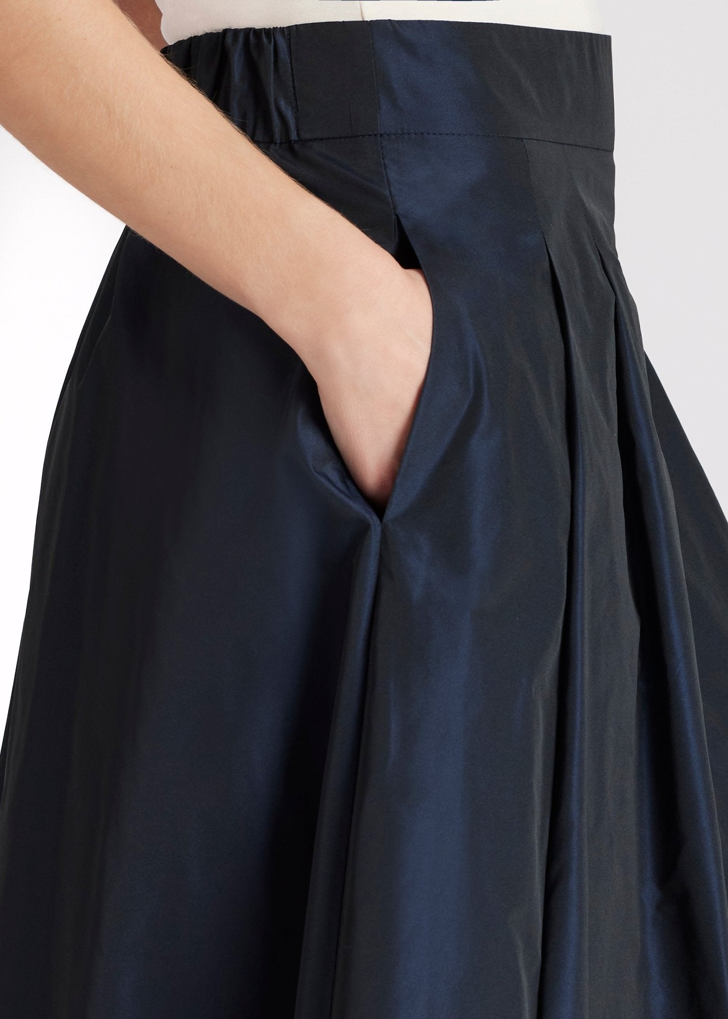 Midi - Rock SAMYRO aus Taft in A - Linie - FOX'S - Fashion