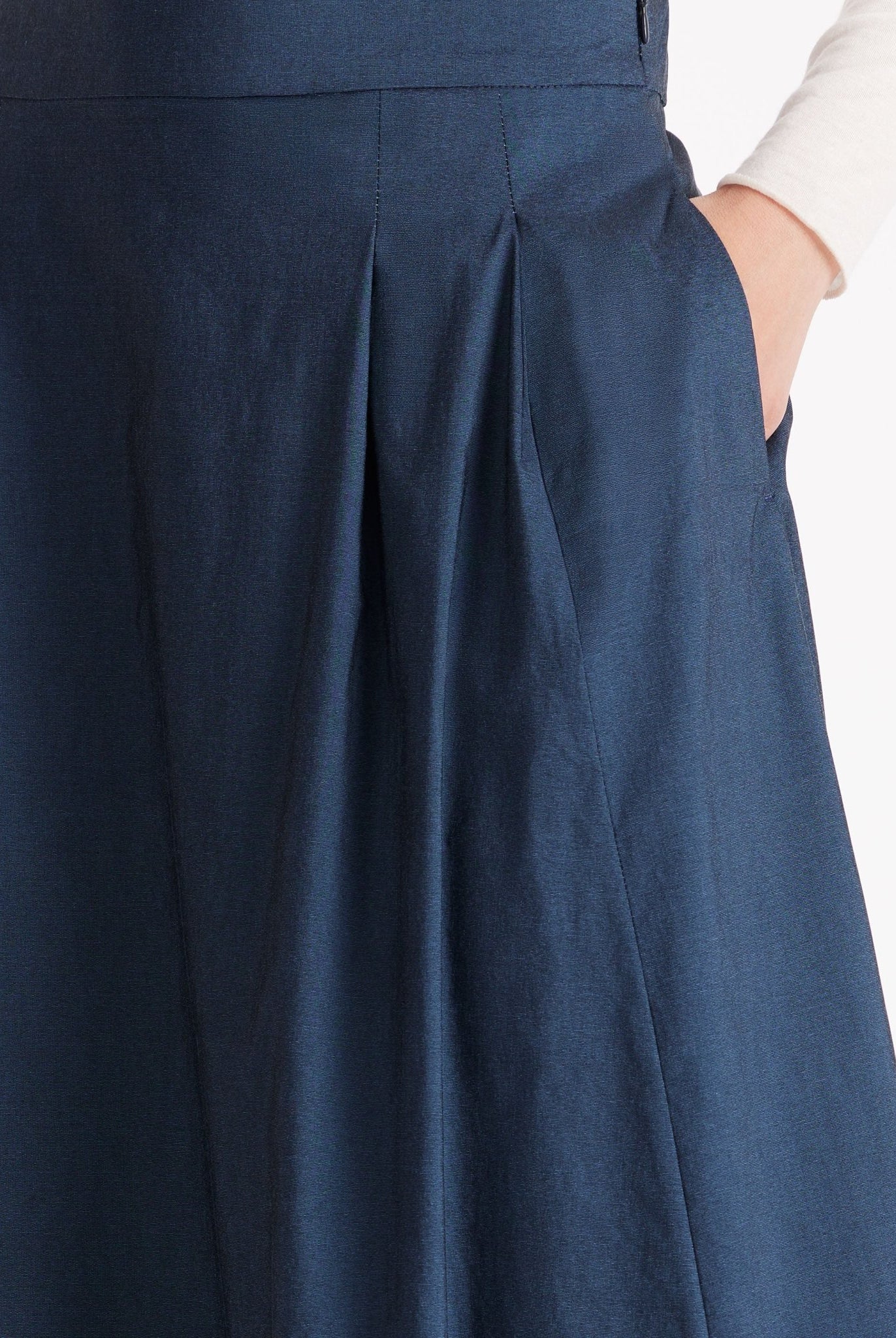 Rock JIGIRO in Midi - Länge mit Falten - FOX'S - Fashion