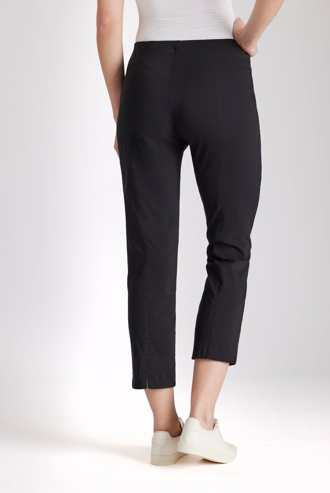 Schmale 7/8 - Hose MESSINI aus Baumwollmix mit Stretch - FOX'S - Fashion