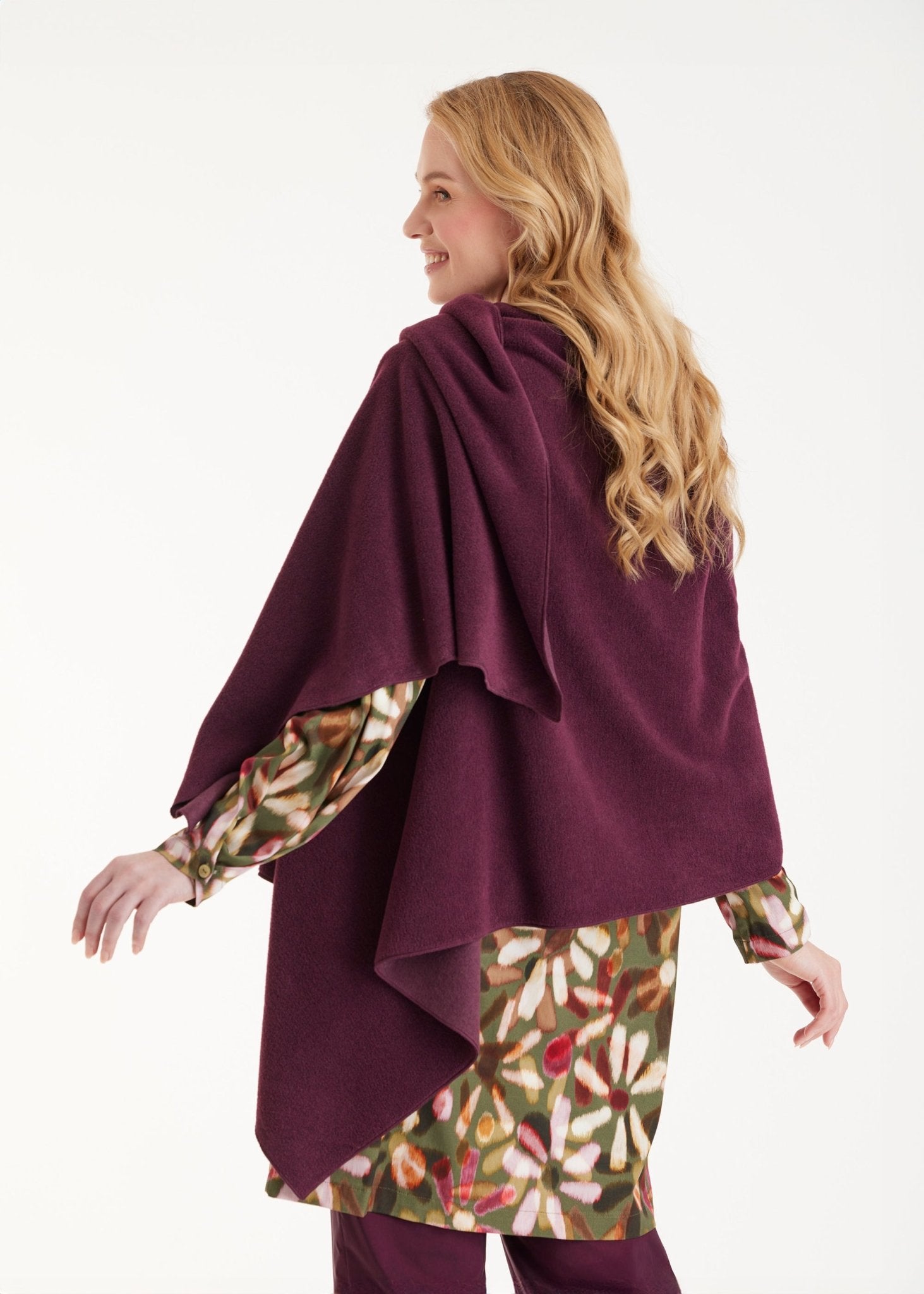 Stola SUSTOLA in Dunkelrot