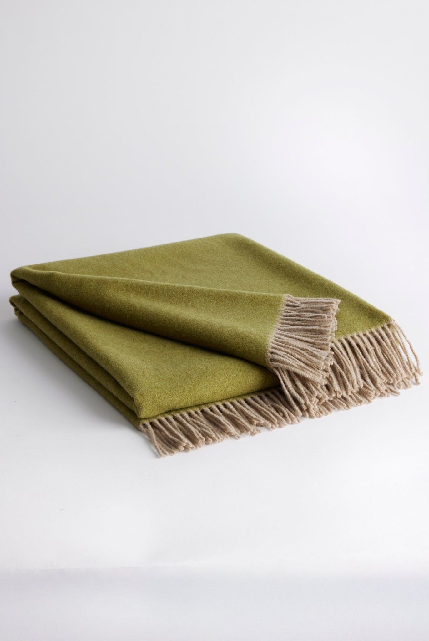 Weiche Decke LANA aus extrafeiner Schurwolle in Doubleface - Machart - FOX'S - Fashion