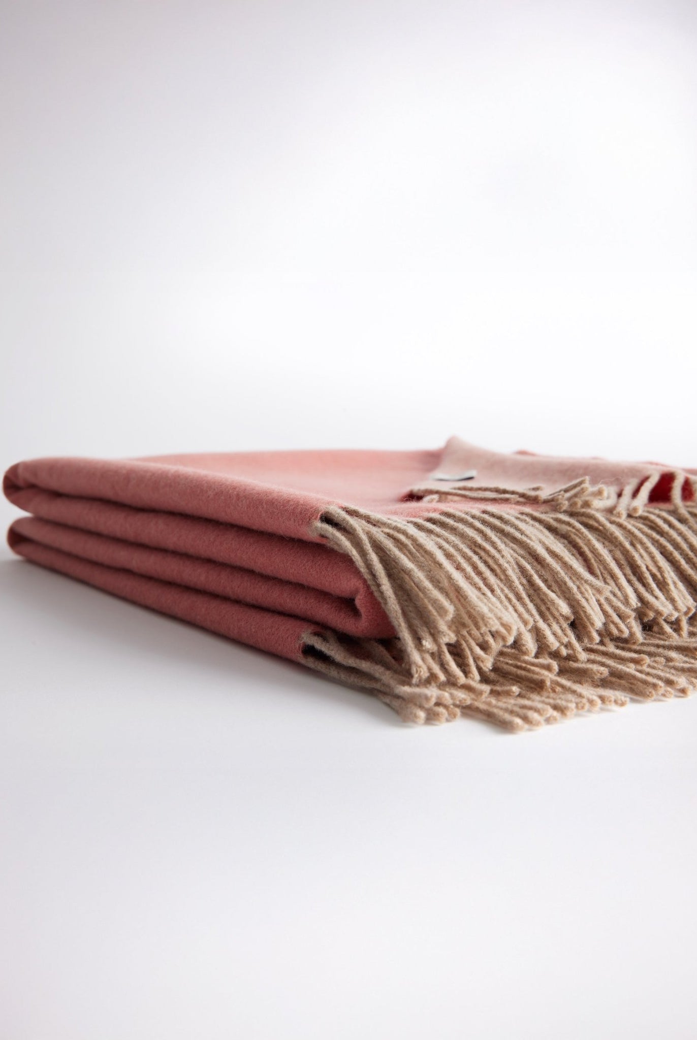 Weiche Decke LANA aus extrafeiner Schurwolle in Doubleface - Machart - FOX'S - Fashion