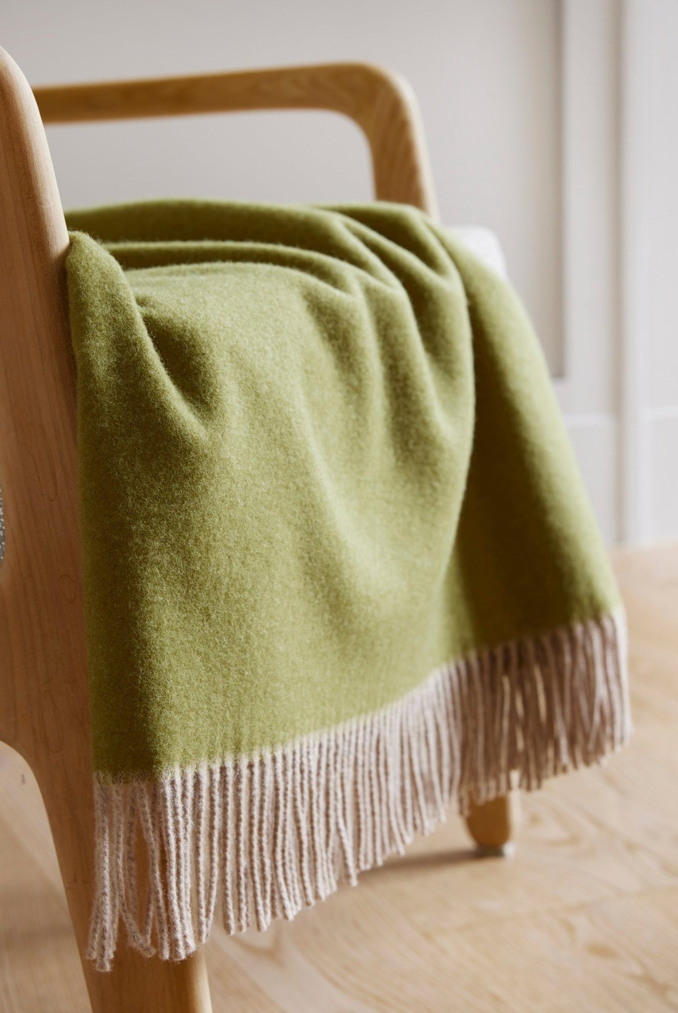 Weiche Decke LANA aus extrafeiner Schurwolle in Doubleface - Machart - FOX'S - Fashion