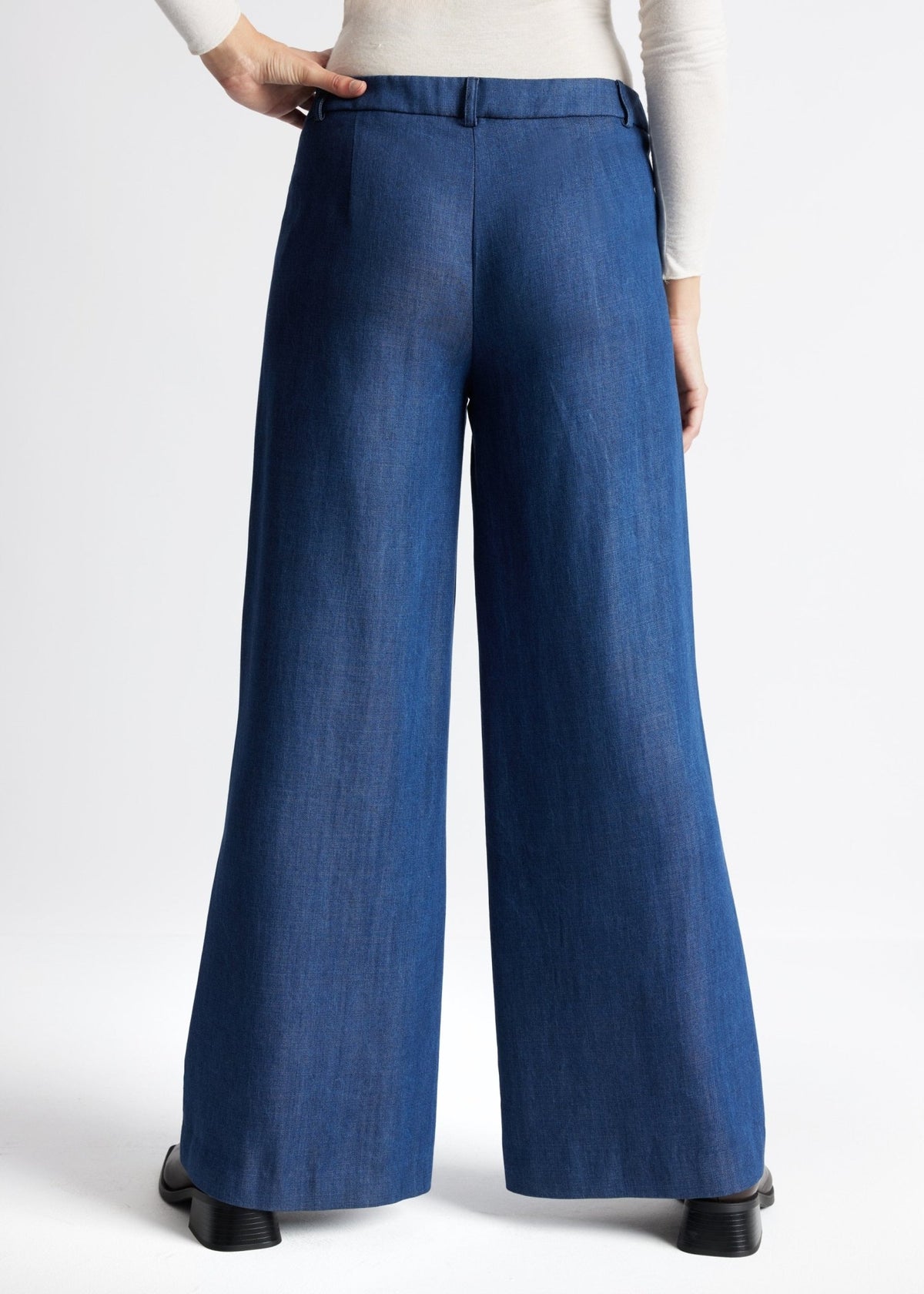 Weite Hose NAJEANS aus 100 % Lyocell - FOX'S-Fashion