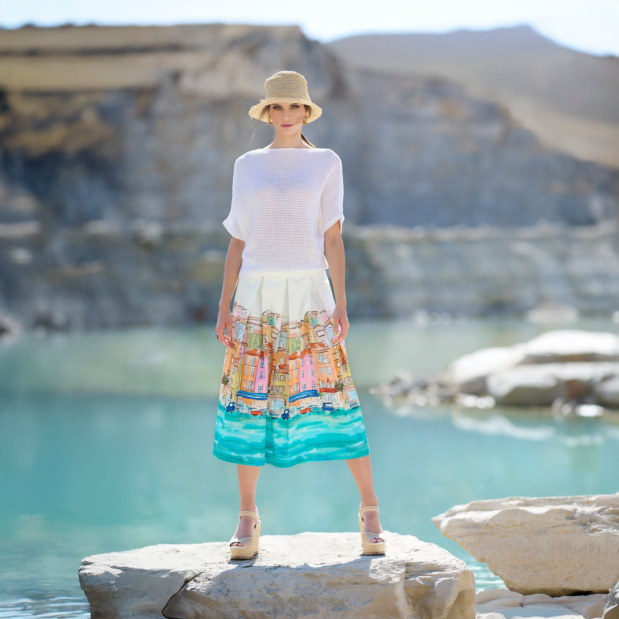 Buy wide culottes PASIRI made of EcoVero-Viscose online | FOX'S