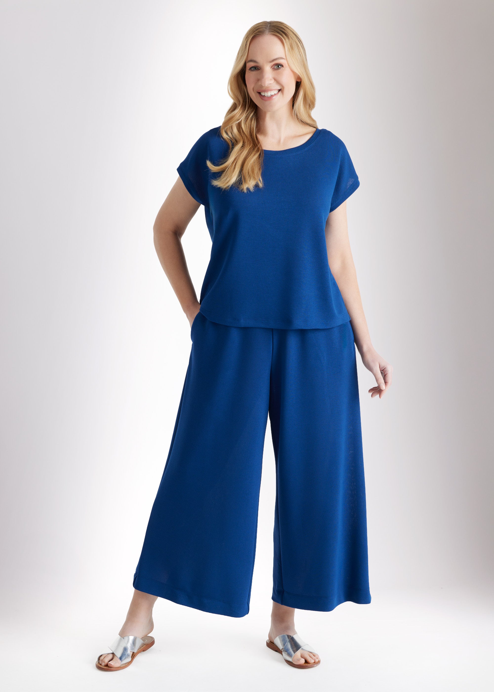 Weite Culotte HAJUPA aus Viskose - Feinstrick - FOX'S - Fashion