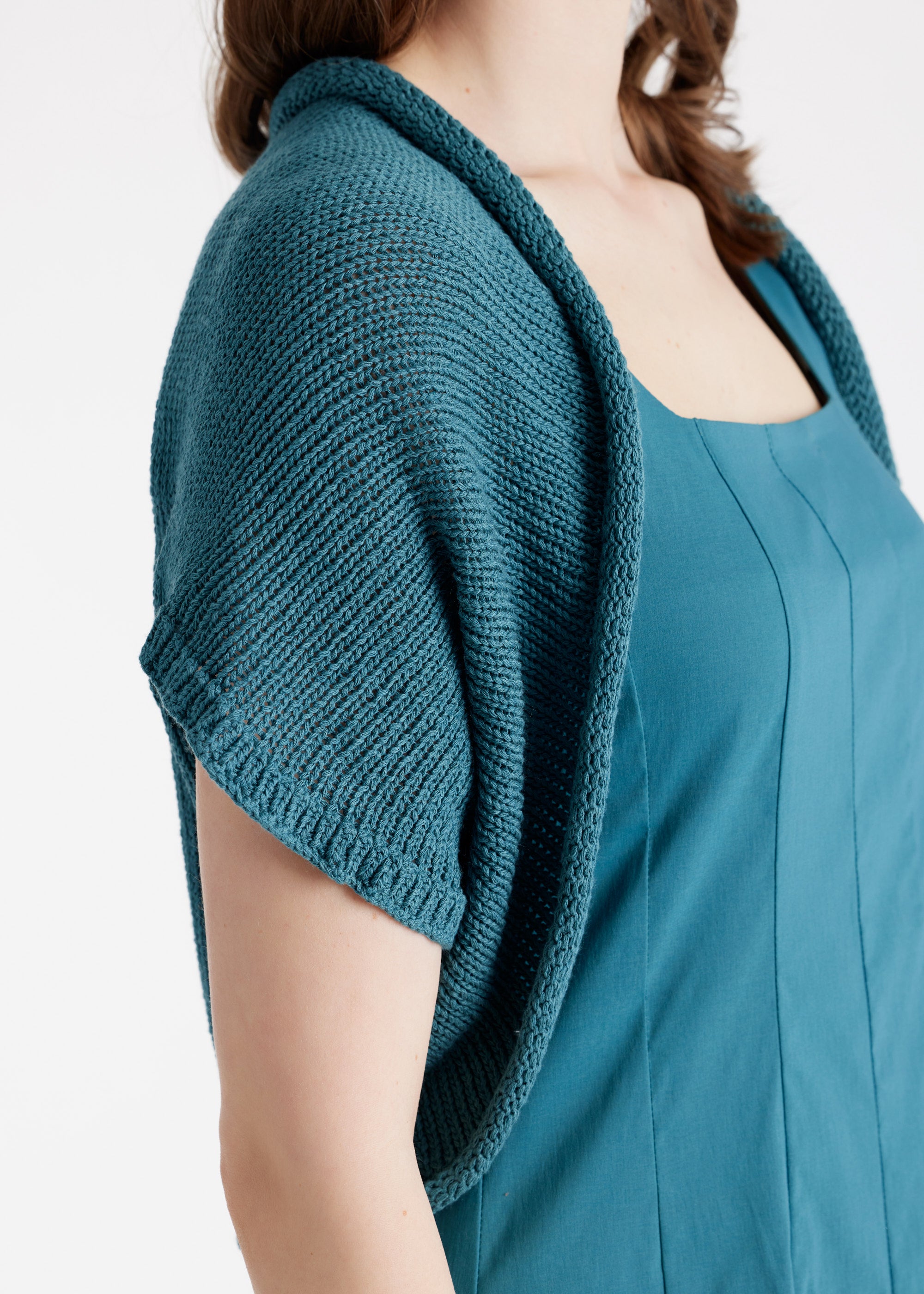 Weiter Strickbolero IPBOLLY aus Baumwollmix - FOX'S - Fashion