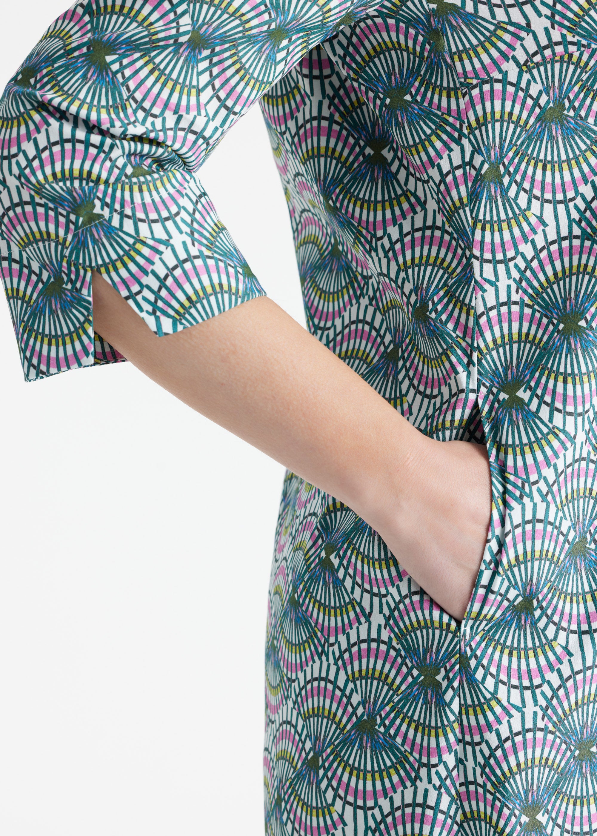Taillierte Tunika UKUNIA aus Bio - Baumwolle mit Stretch - FOX'S - Fashion