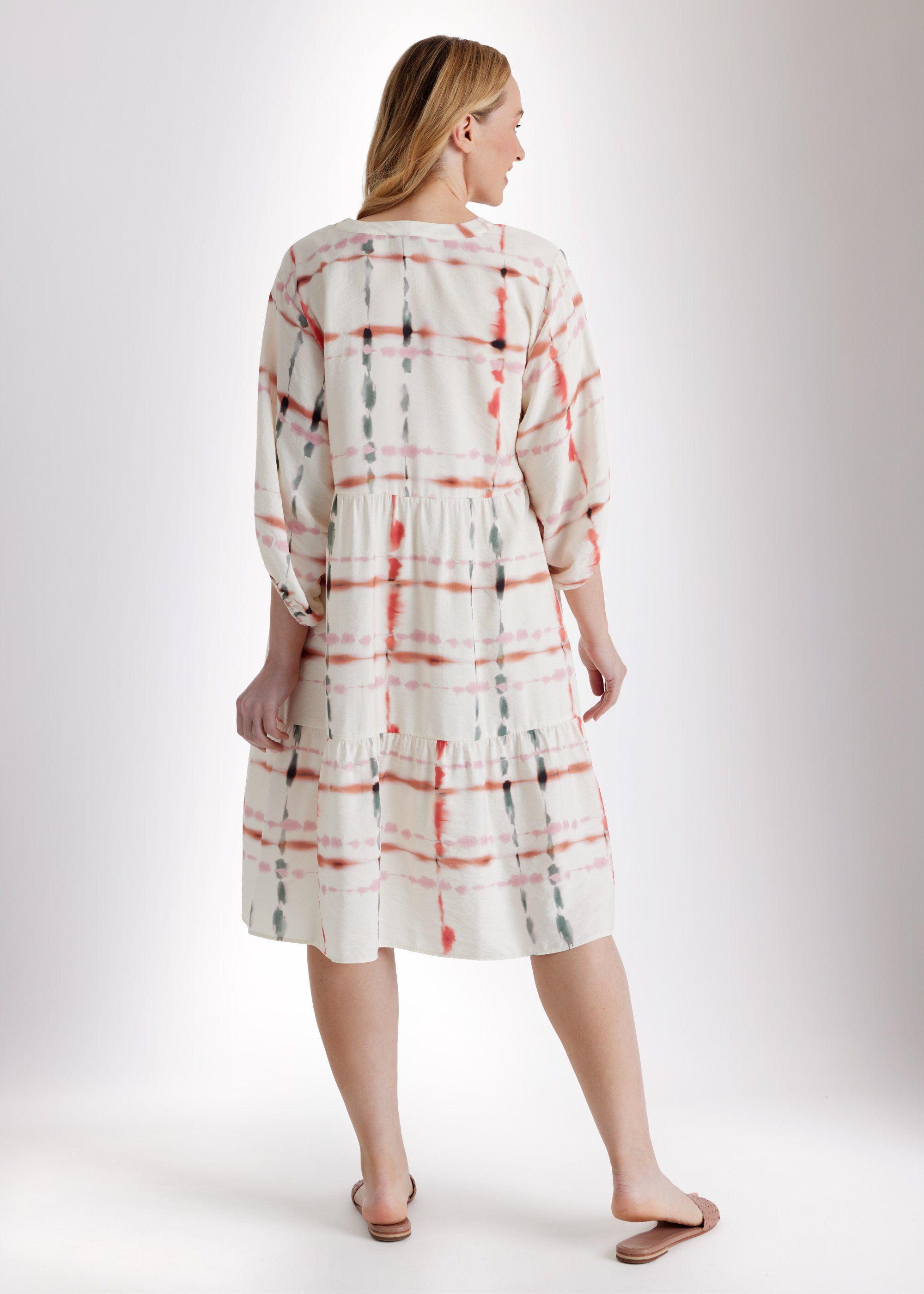 Kleid XYLONA aus Viskose - Mix in A - Linie - FOX'S - Fashion