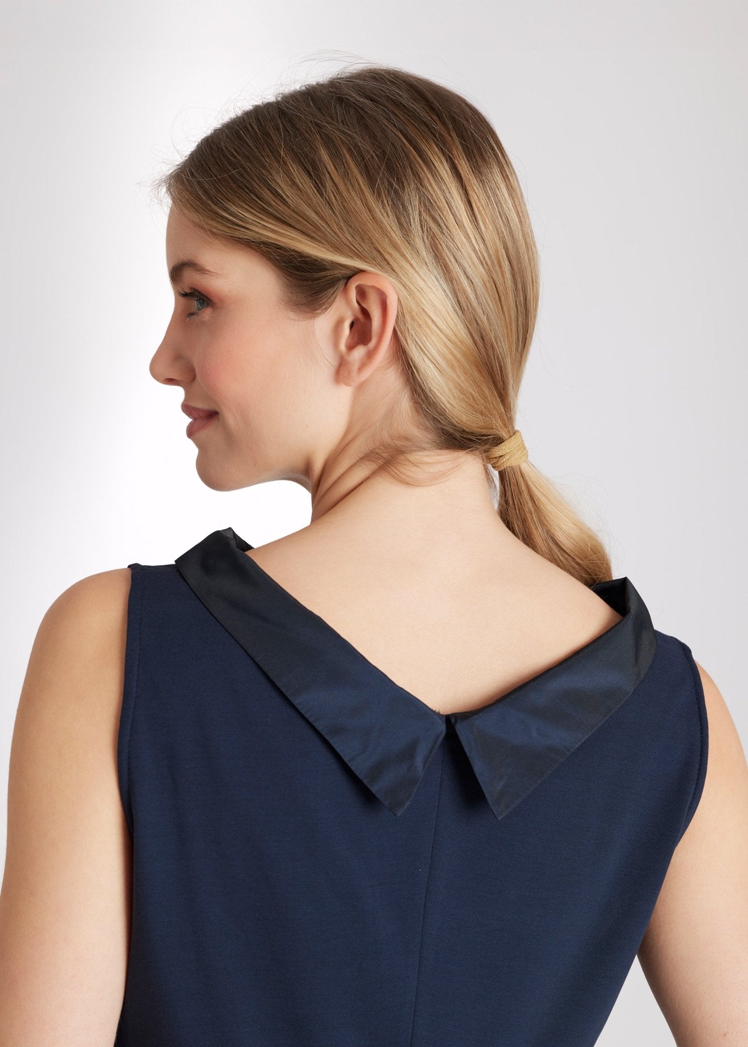 Bluse SENYZA aus Viskose und Taft in A - Linie - FOX'S - Fashion