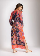 Coming Soon! Langes, tailliertes Kleid YIJE aus 100 % Baumwolle - FOX'S - Fashion