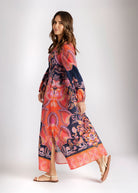 Coming Soon! Langes, tailliertes Kleid YIJE aus 100 % Baumwolle - FOX'S - Fashion